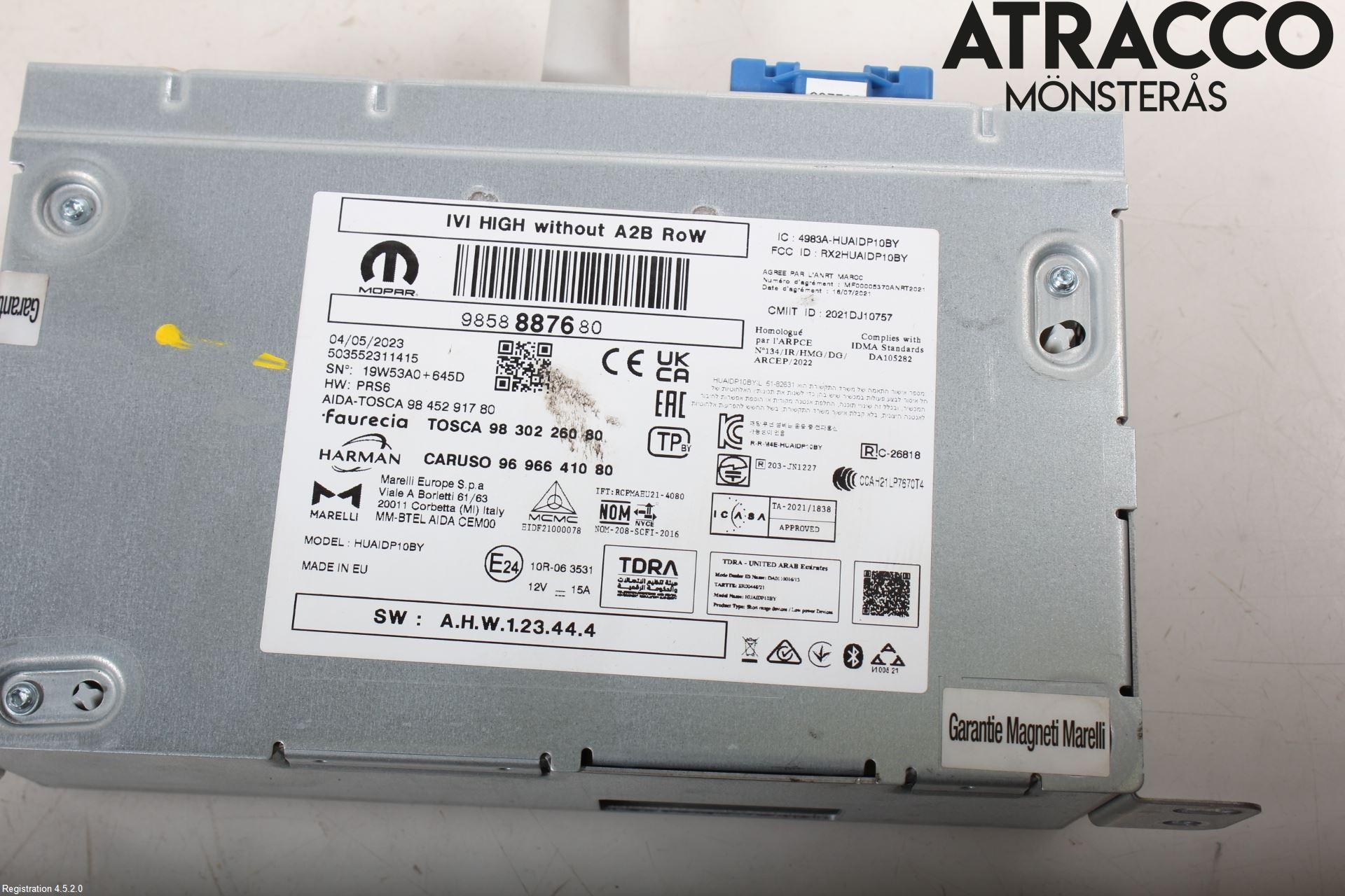 Citroen C4/E-C4 C4X/E-C4X III 21- Stereo Radio