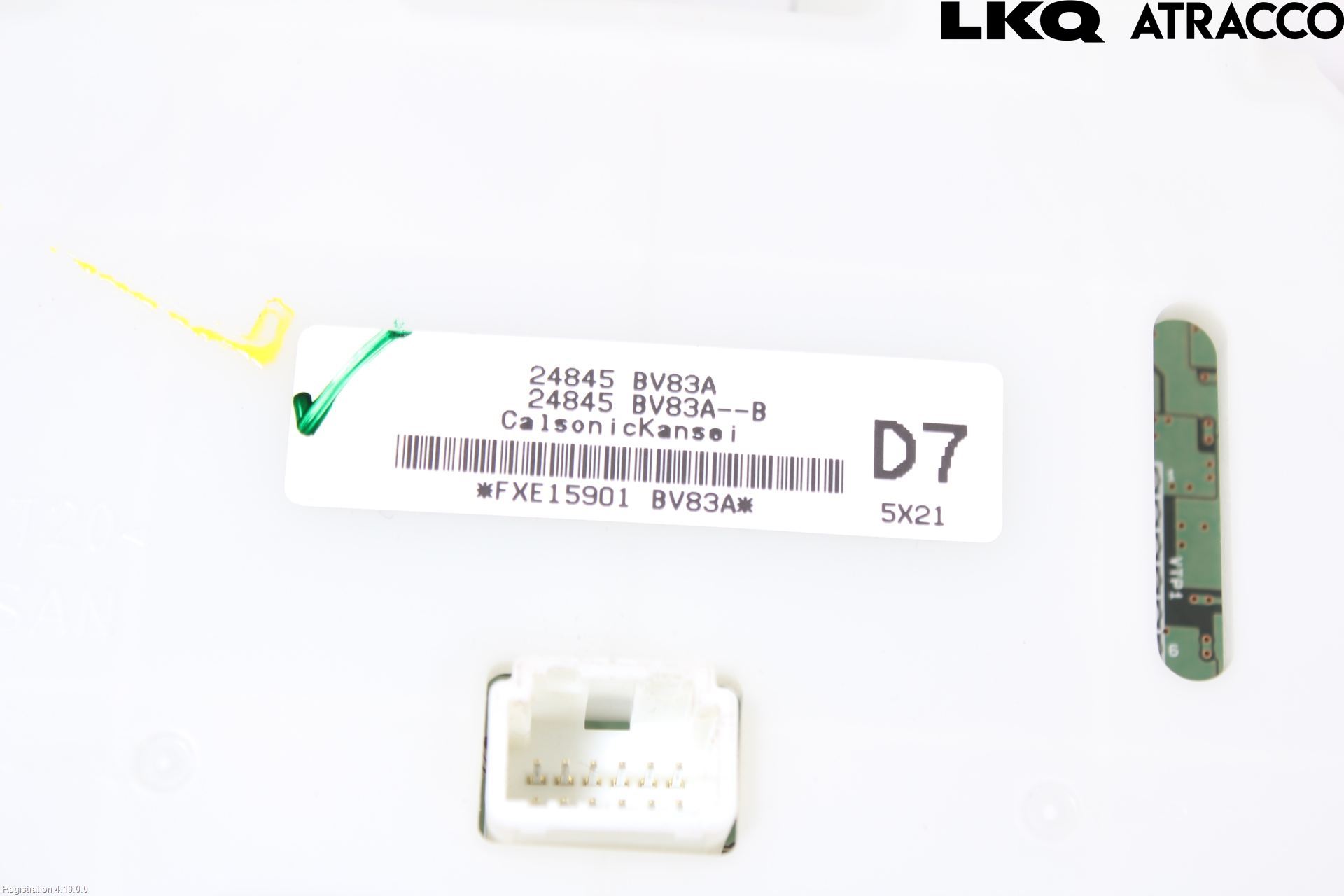 Nissan JUKE 14-19 Varme Ac Betjening-Display