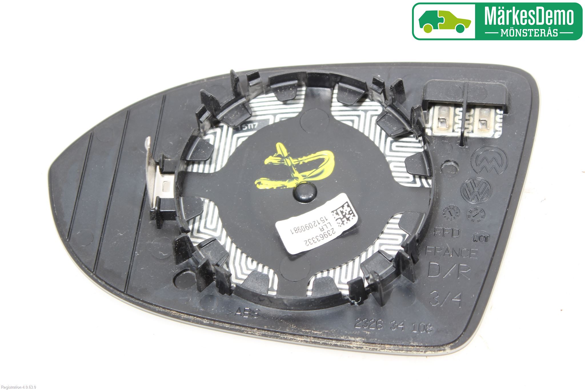 Volkswagen VW PASSAT 15-19 Speil Glass H