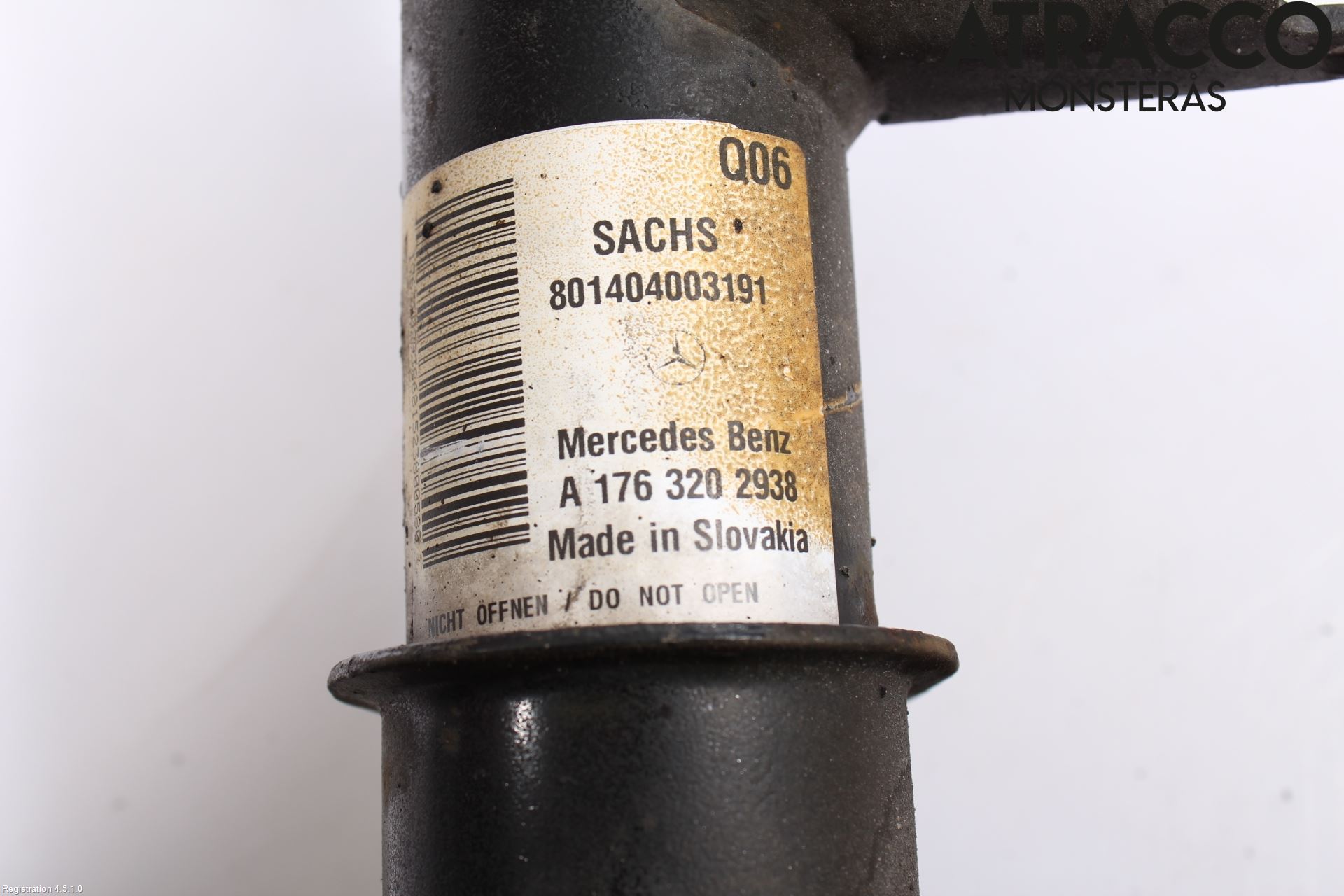 Mercedes-Benz MB CLA-KLASS (C117/X117) 13-19 Fjærbein Foran Venstre