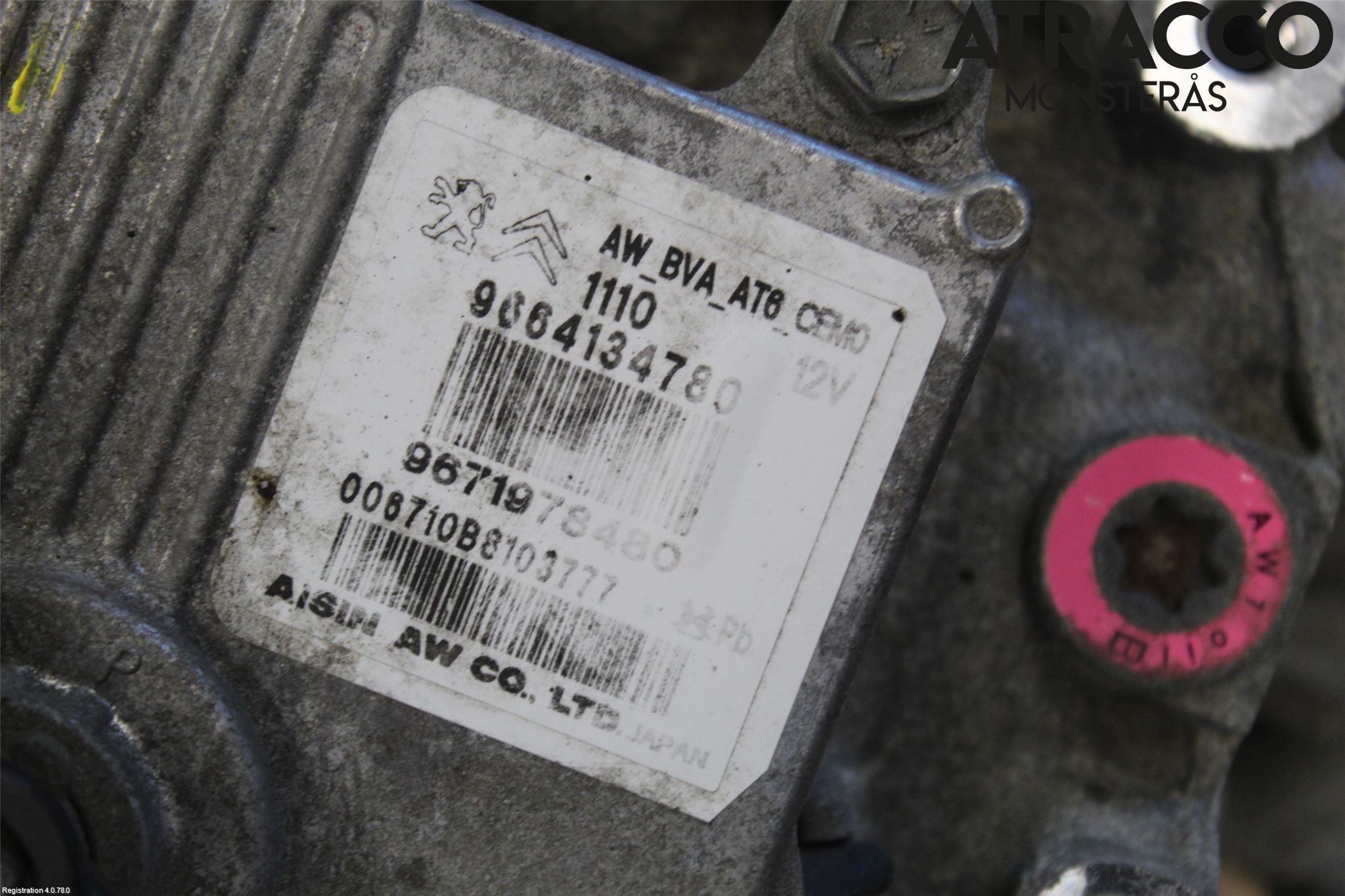 Citroen C5 08-17 Gearkasse Automat