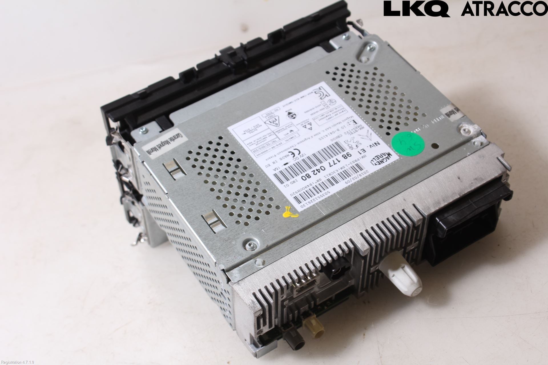 Citroen BERLINGO 08-18 Stereo Radio Med Cd