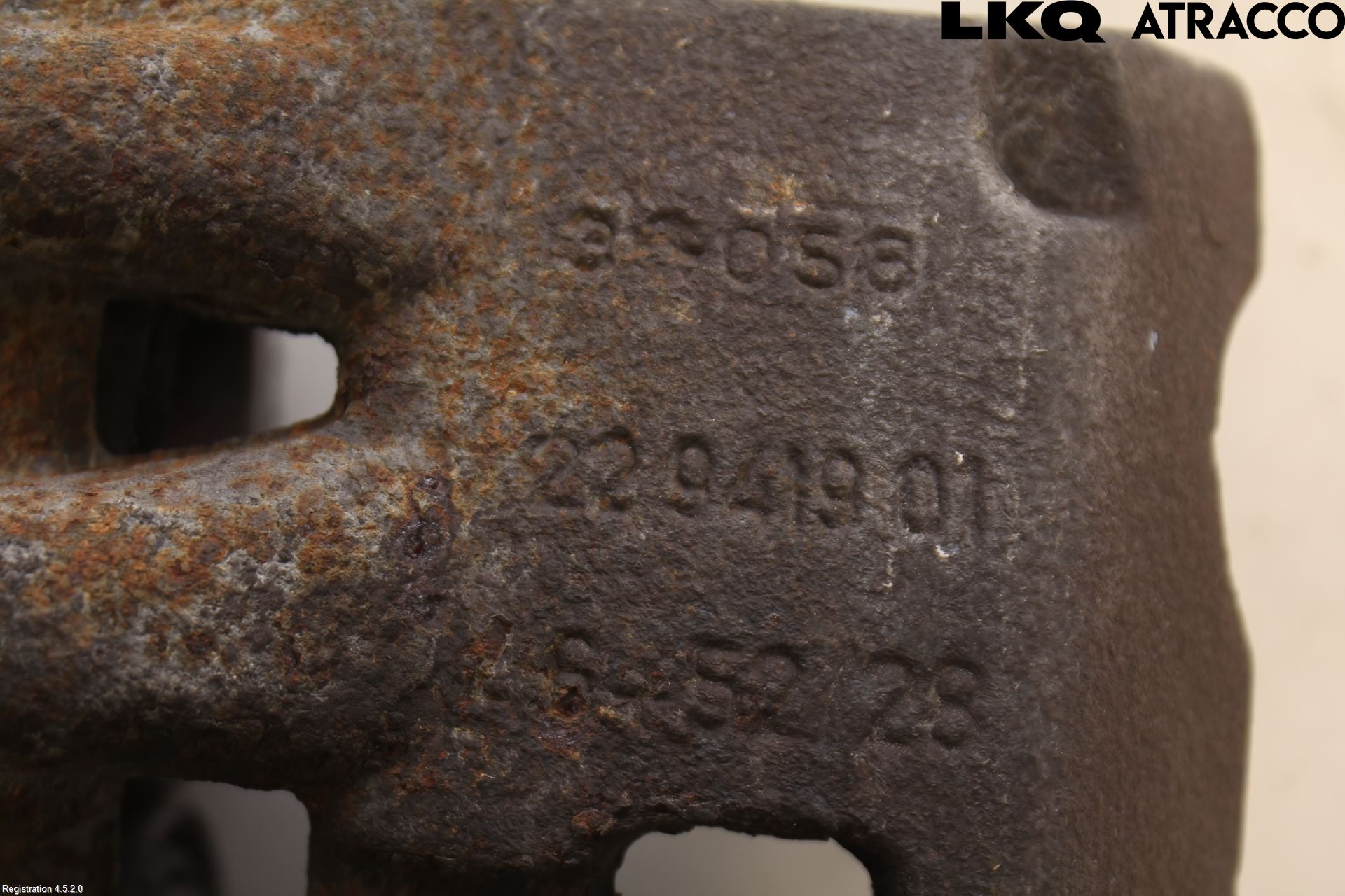 Citroen JUMPER 07-13 Bremsecaliper Foran Høyre