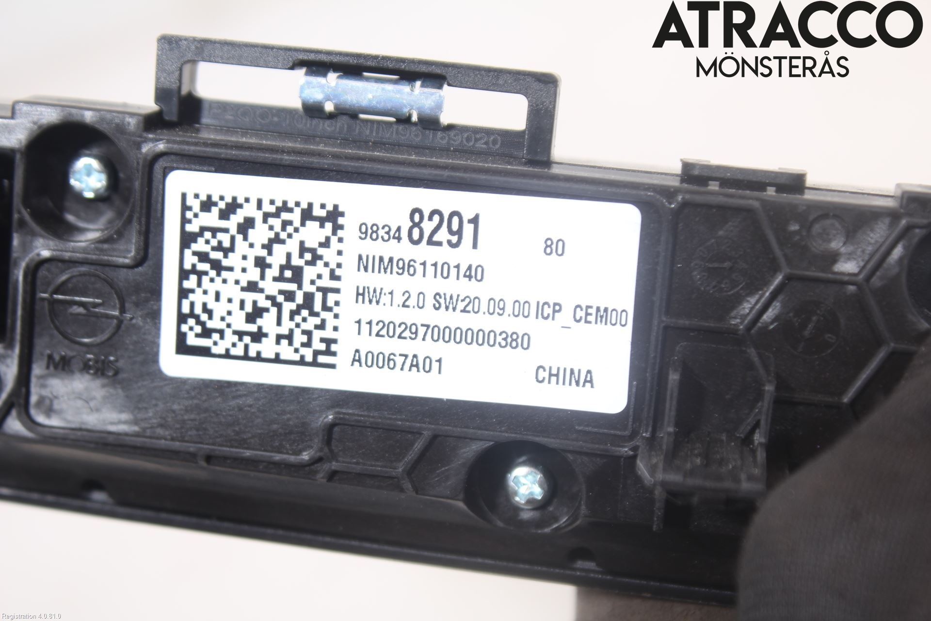 Opel MOKKA 21- Stereo Radio Øvrig