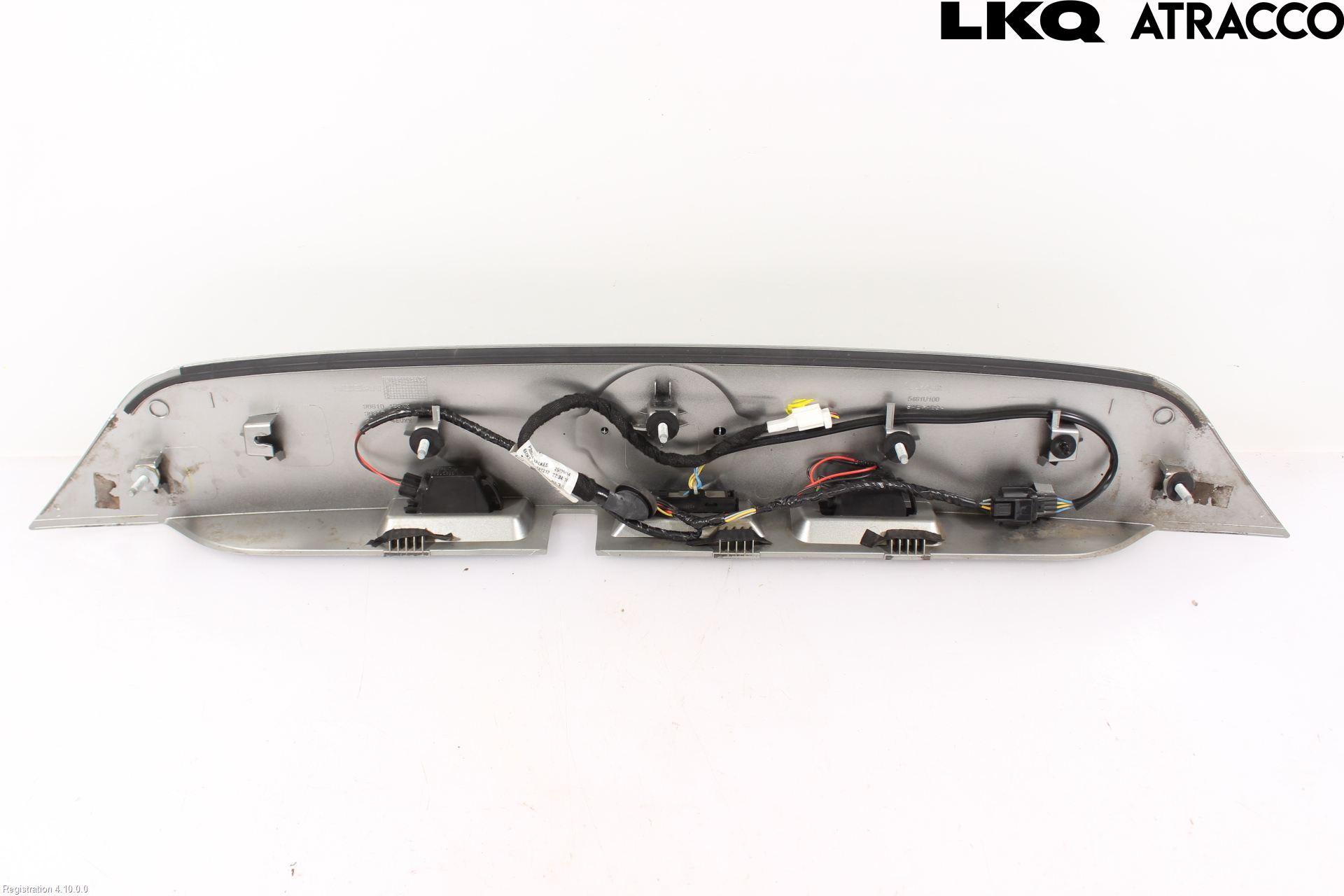 Nissan QASHQAI 14-17 Refleksplate - Skiltplate