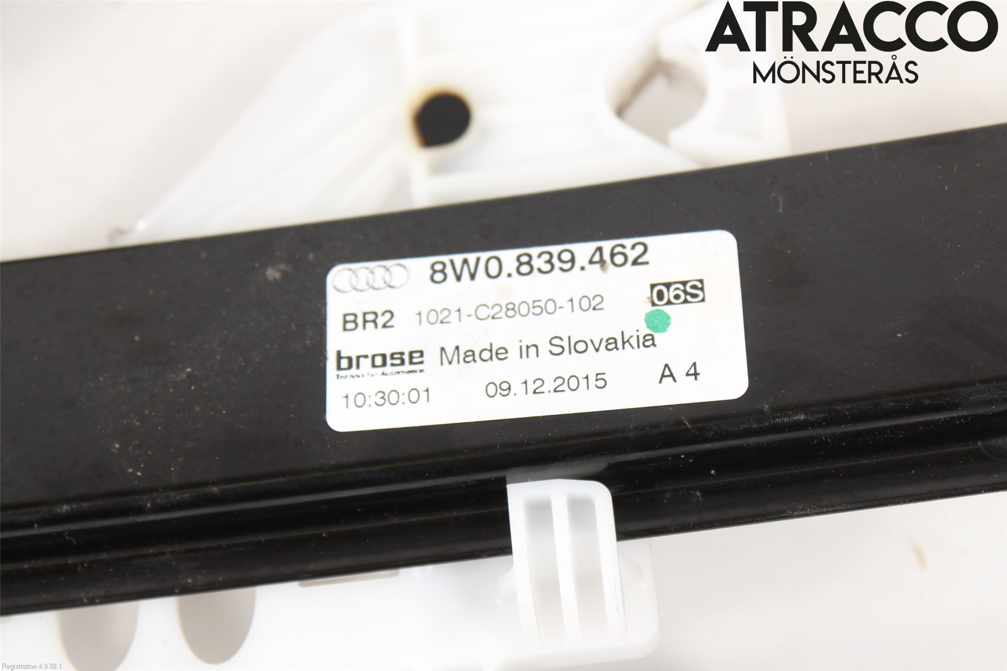 Audi A4/S4 B9 16-19 Vindusheis El Komp