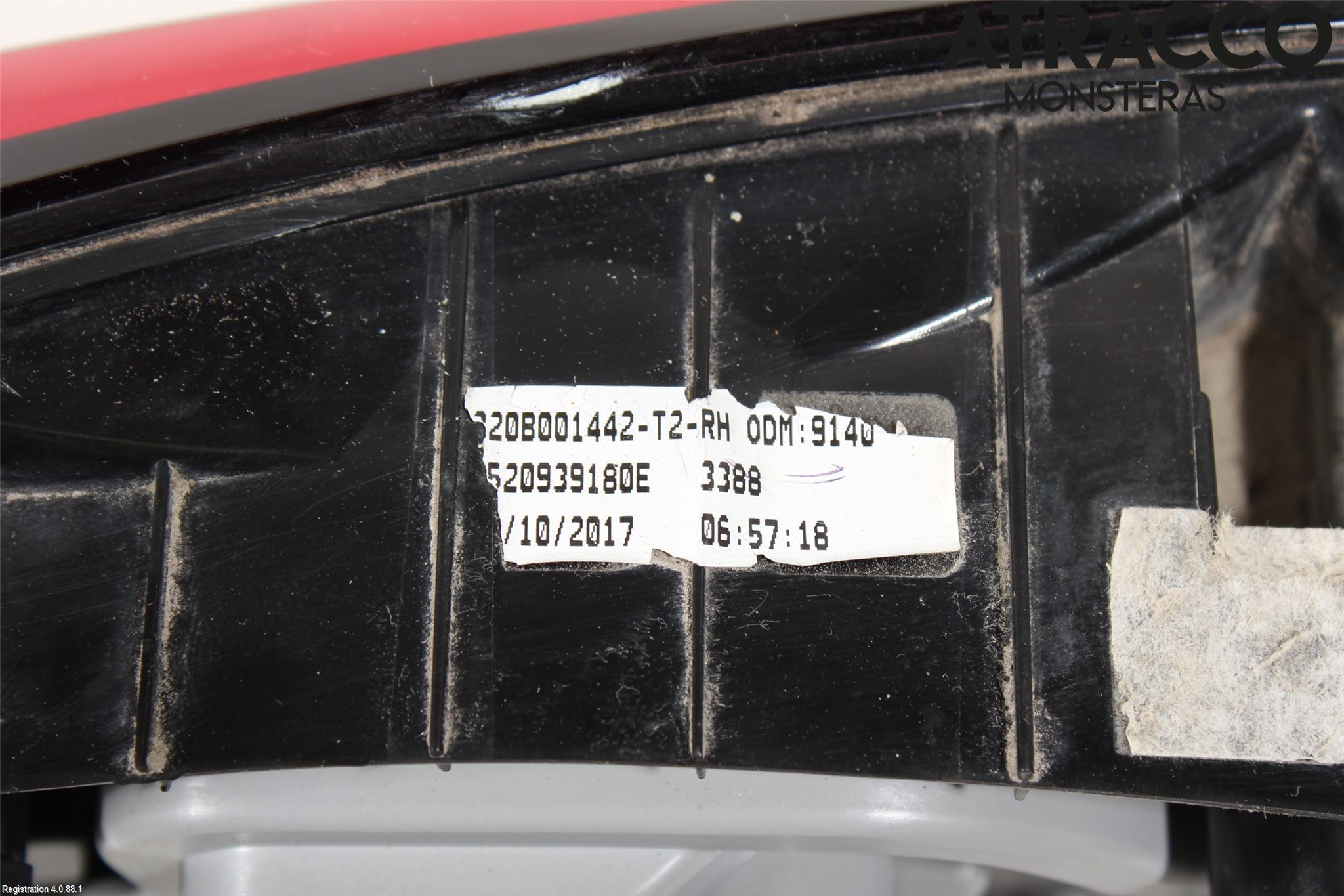 Fiat TIPO/CROSS 16- Baklykt Høyre  På Luke(Indre)