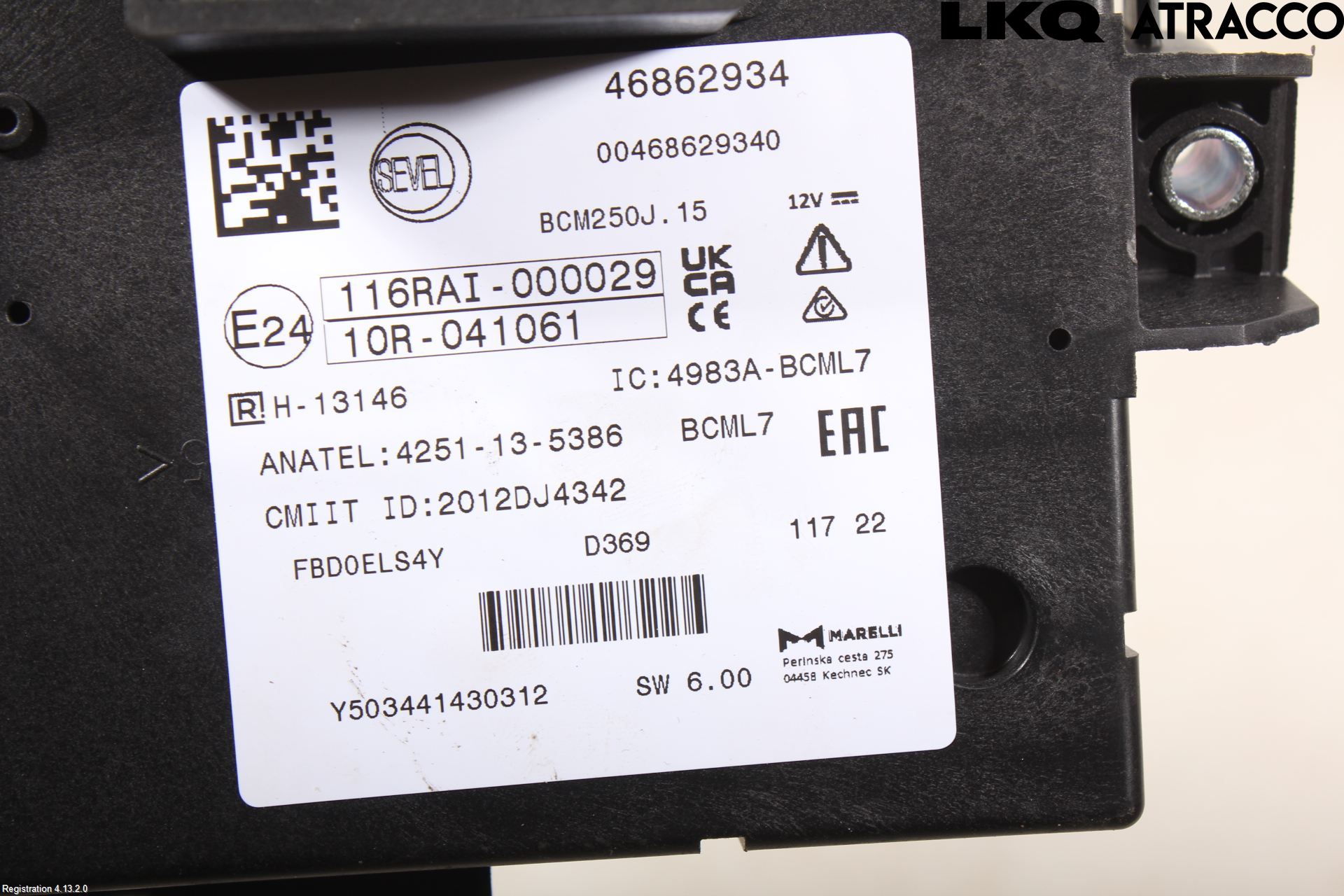 Fiat DUCATO 15-23 Sikringsboks - Elsentral