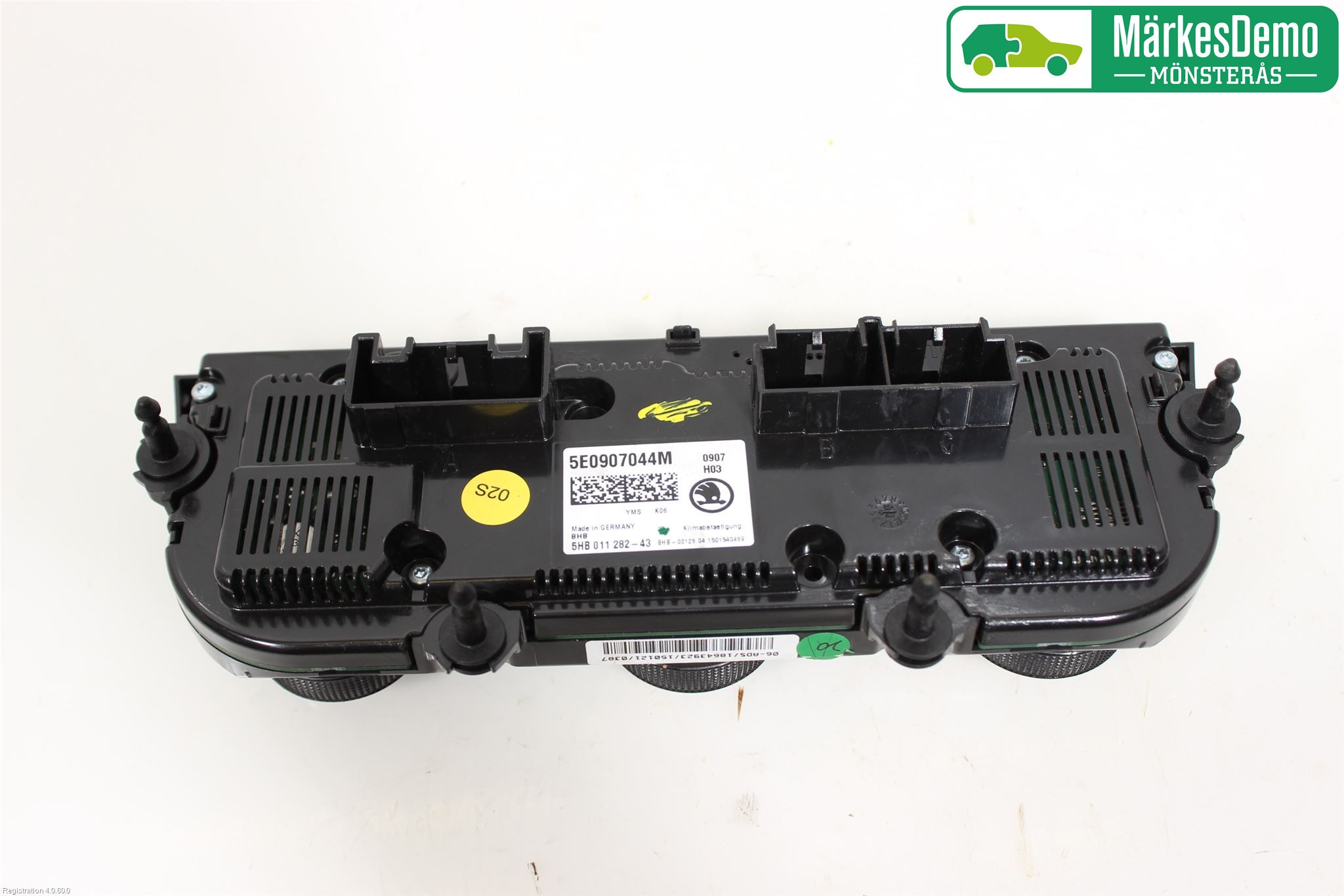 Skoda OCTAVIA (5E) 13-20 Varme Ac Betjening-Display