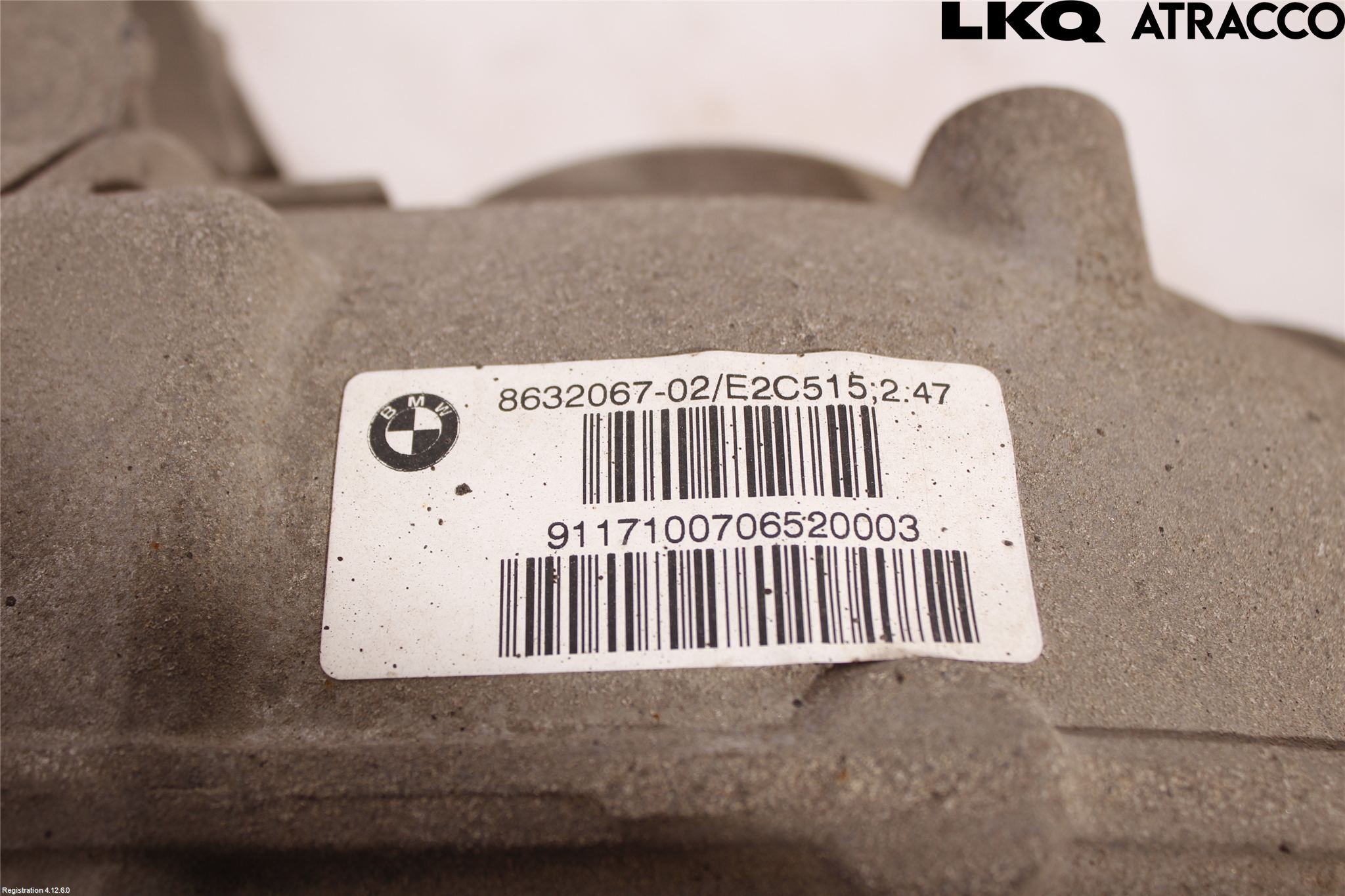 BMW 5 G30/G31/F90 17-23 Bakaksel Kardang Bak -Diff