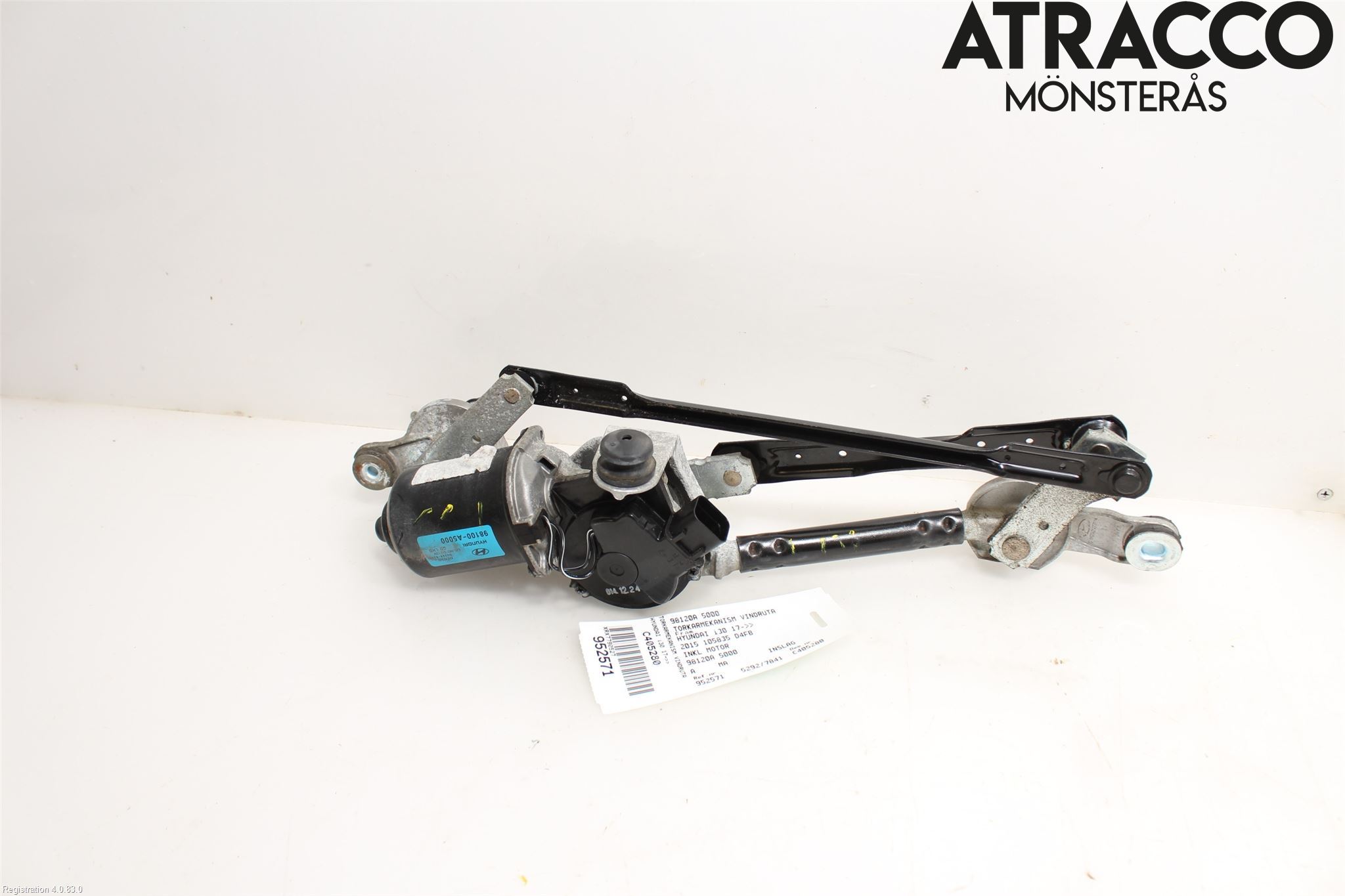 Hyundai i30 GD 13-17 Viskeroverføring Frontrute