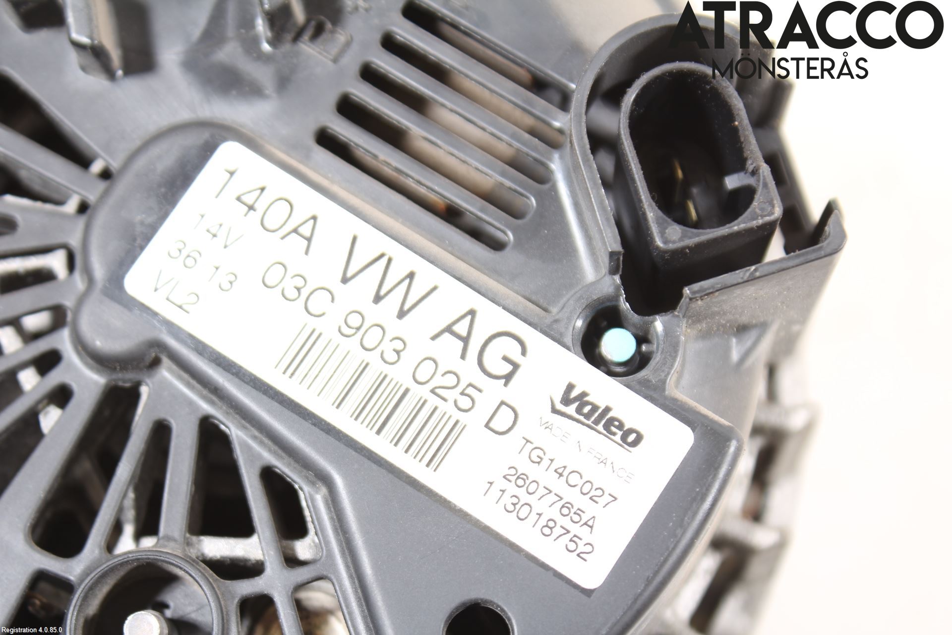 Volkswagen VW TIGUAN 07-16 Dynamo