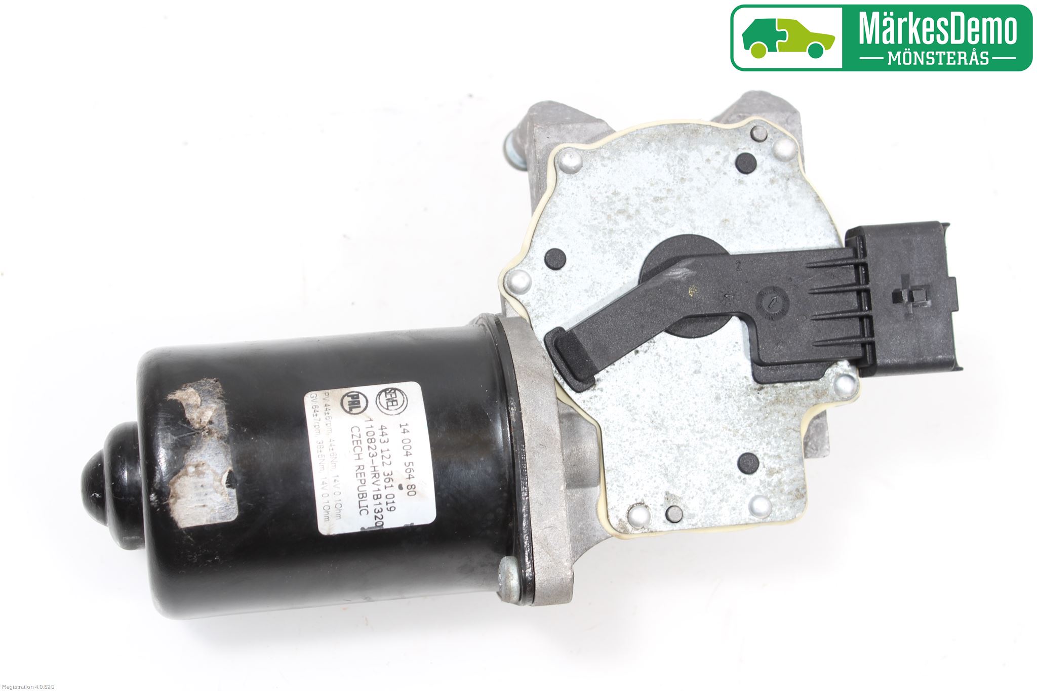 Peugeot EXPERT 07-14 Viskermotor Frontrute