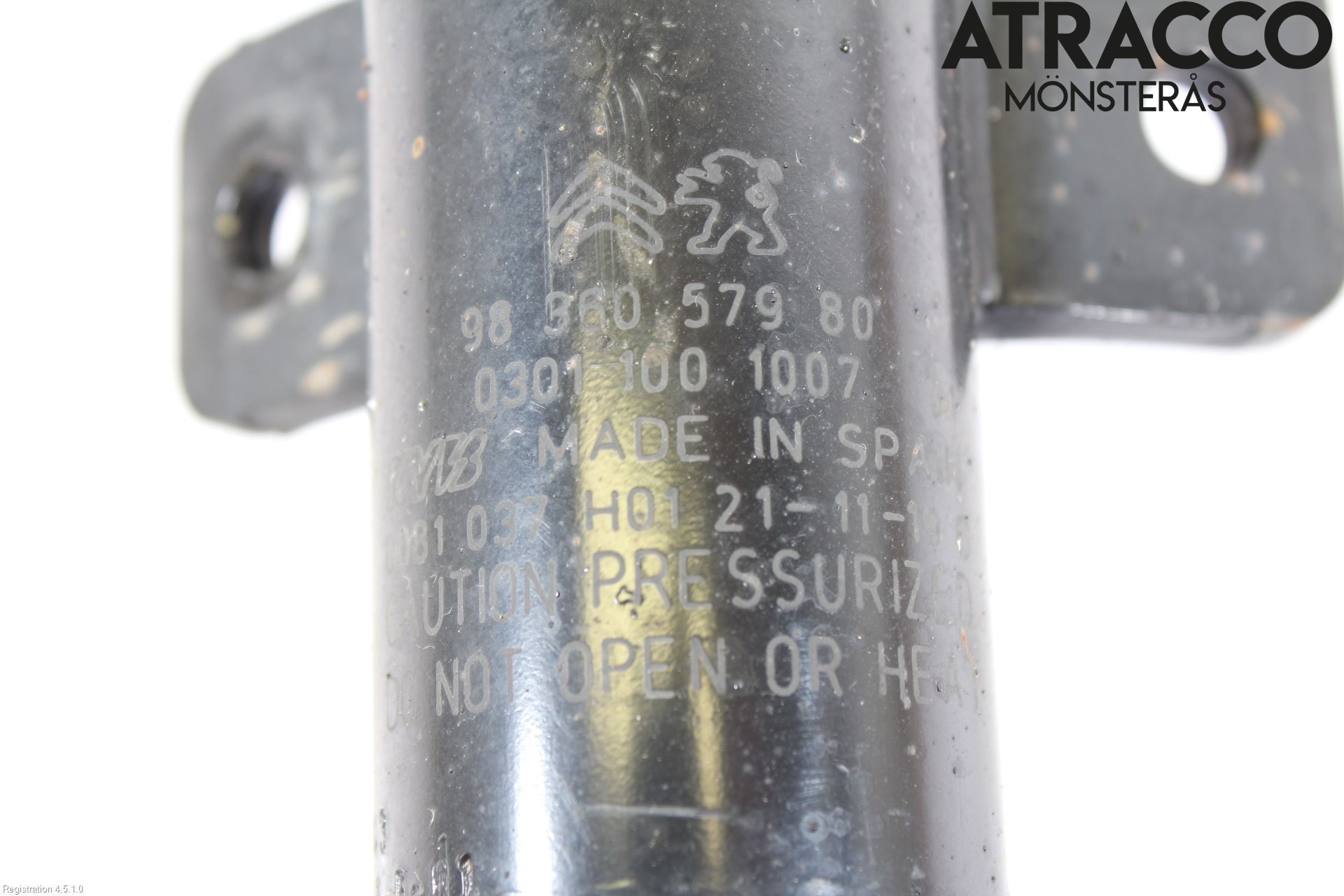 Peugeot PARTNER/E-PARTNER 19- Fjærbein Foran Venstre