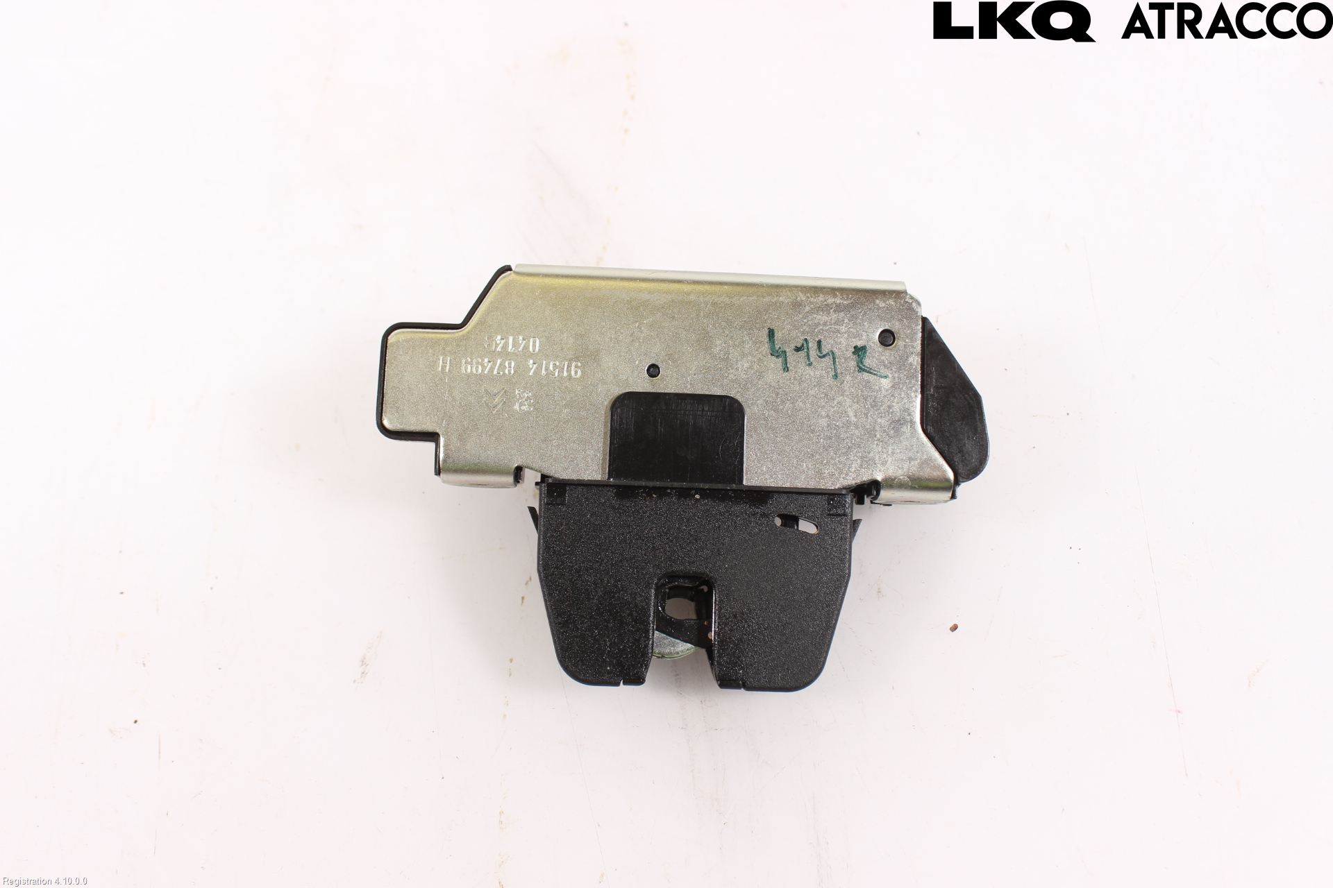 Peugeot 208 12-15 Bakluke-Lokk Låsekasse