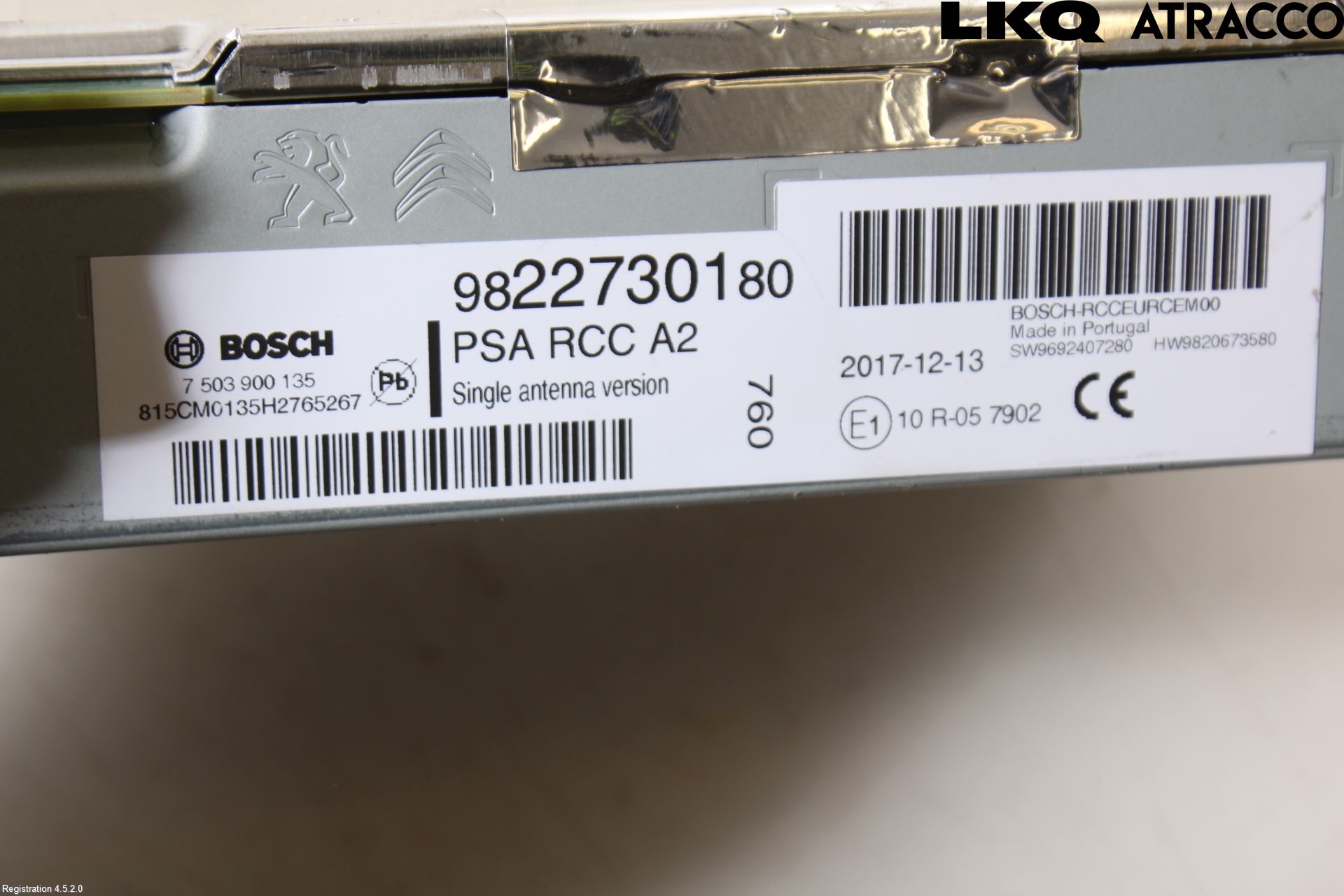 Citroen COTROEN C3 17-24 Stereo Radio