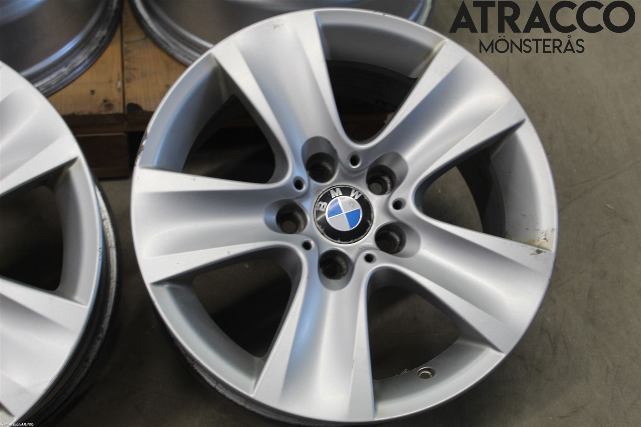 BMW 5 F10/F11/F18 09-17 Felg Aluminium Sett 4Stk