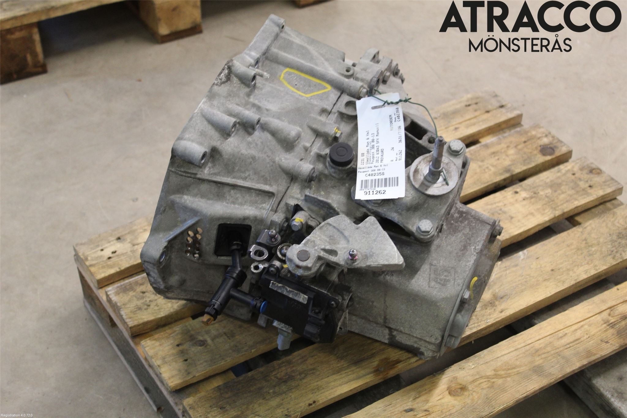 Peugeot 308 08-13 Gearkasse 6 Trinn