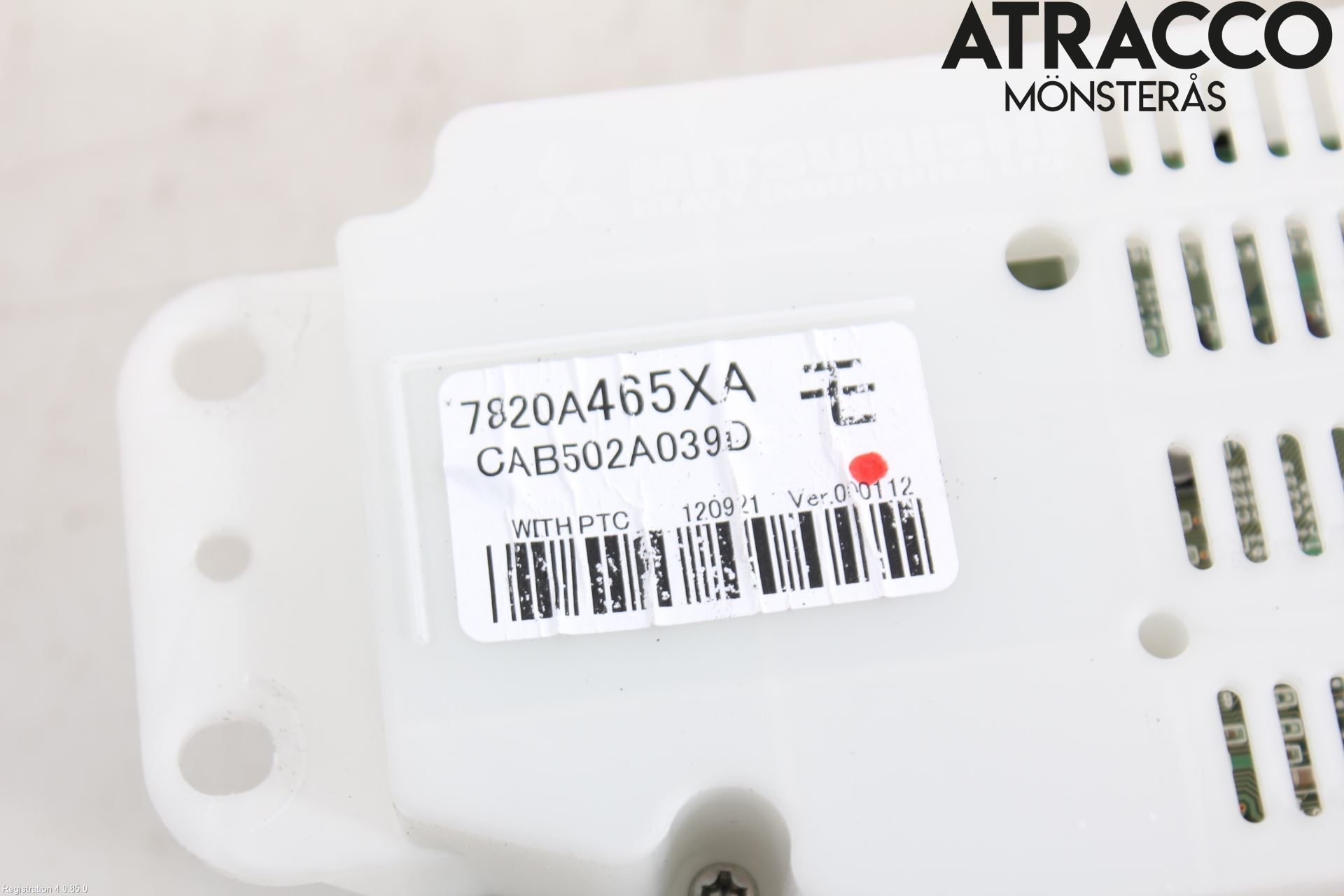 Mitsubishi OUTLANDER 13-21 Varme Ac Betjening-Display