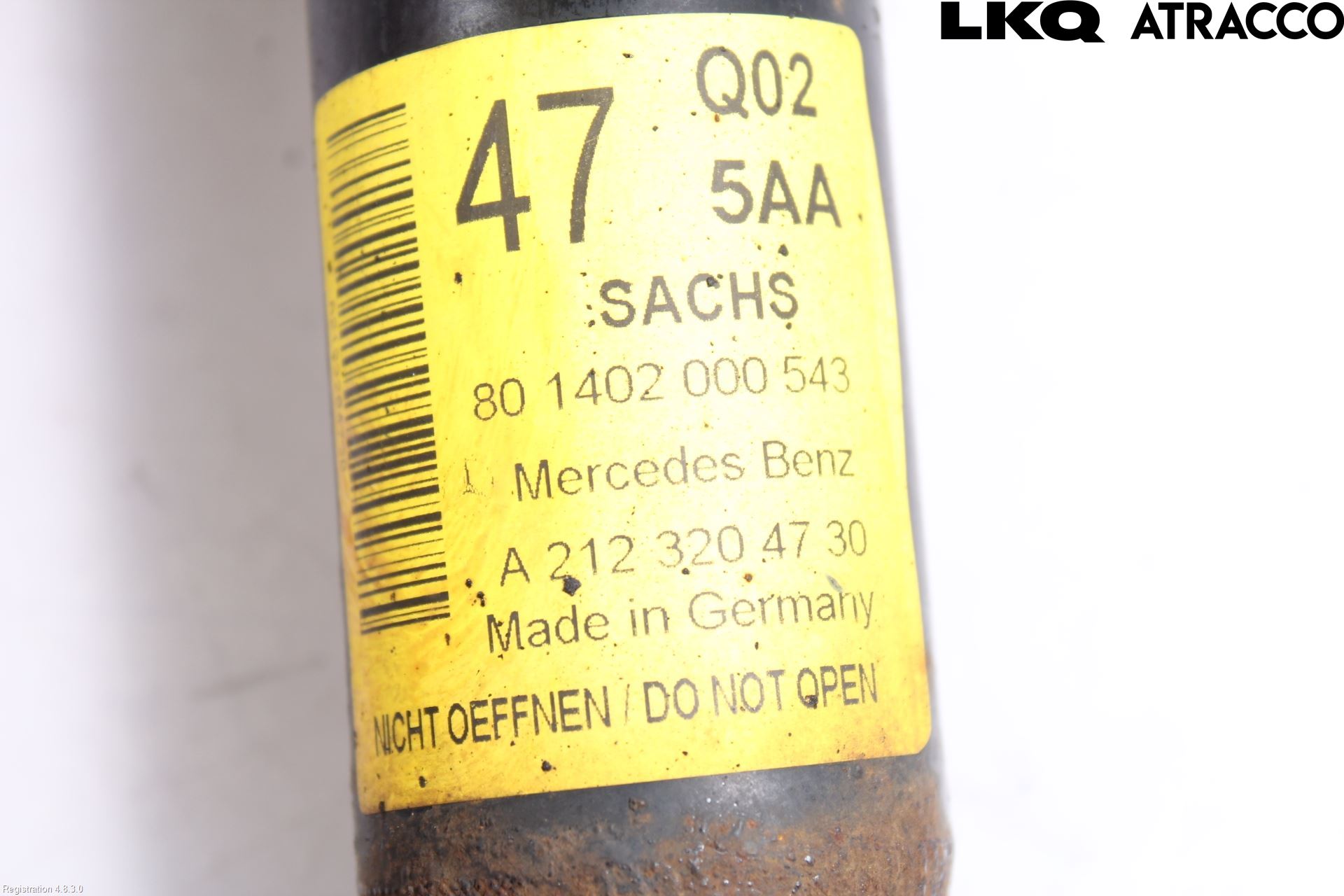Mercedes-Benz MB E-KLASS (W212) 09-16 Støtdemper Bak