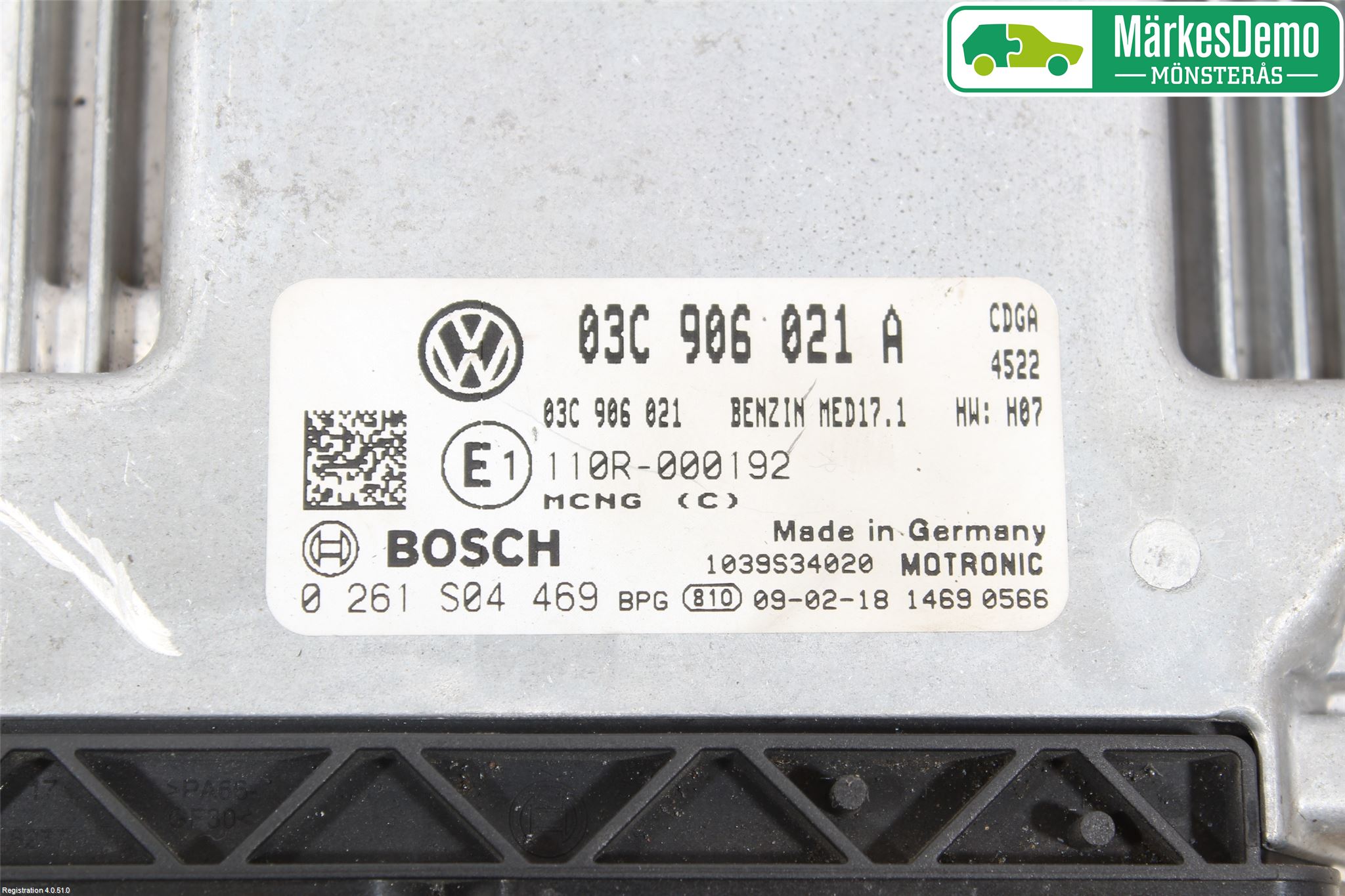 Volkswagen VW PASSAT 05-11 Styreenhet Innsprøytning
