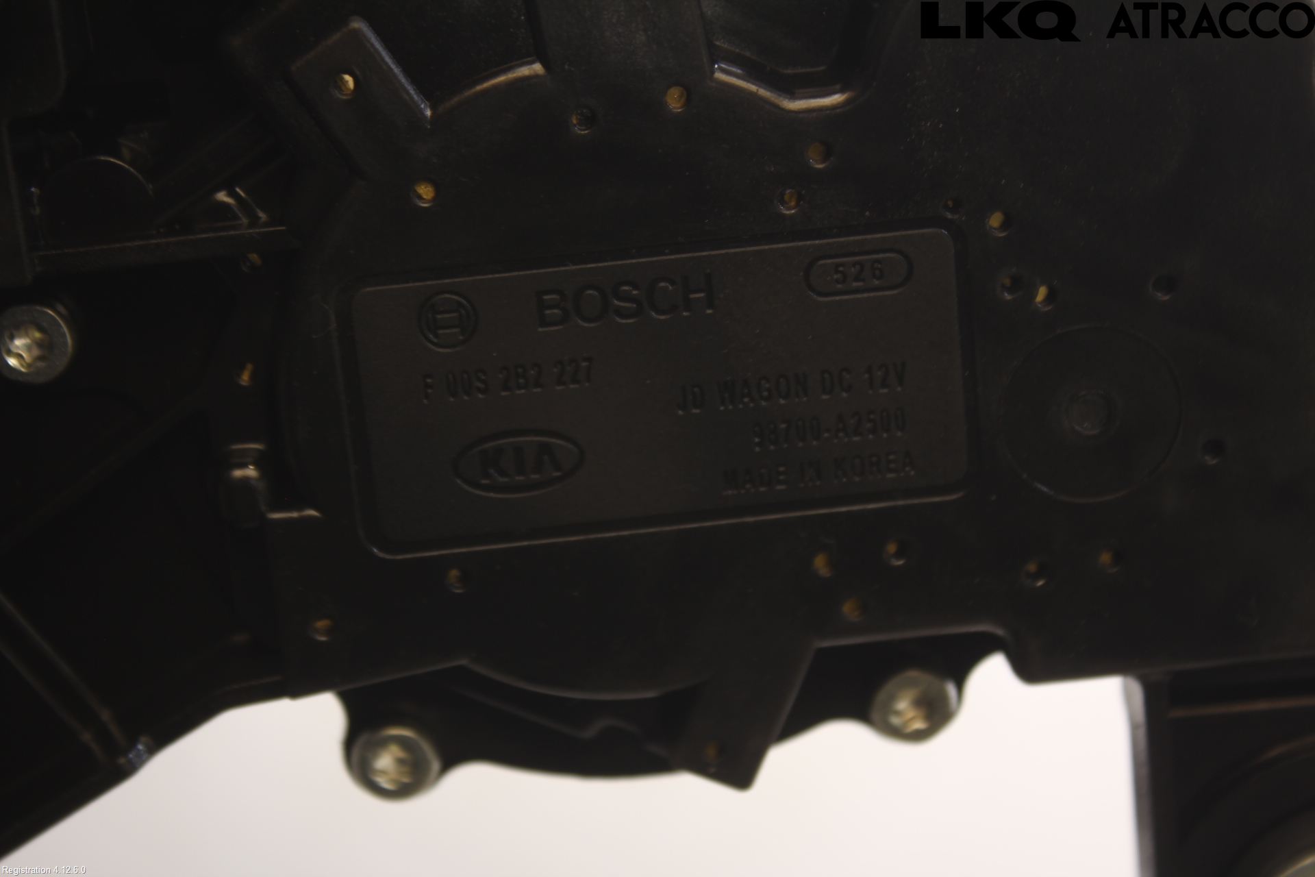 Kia CEED 12-18 Viskermotor Bakluke