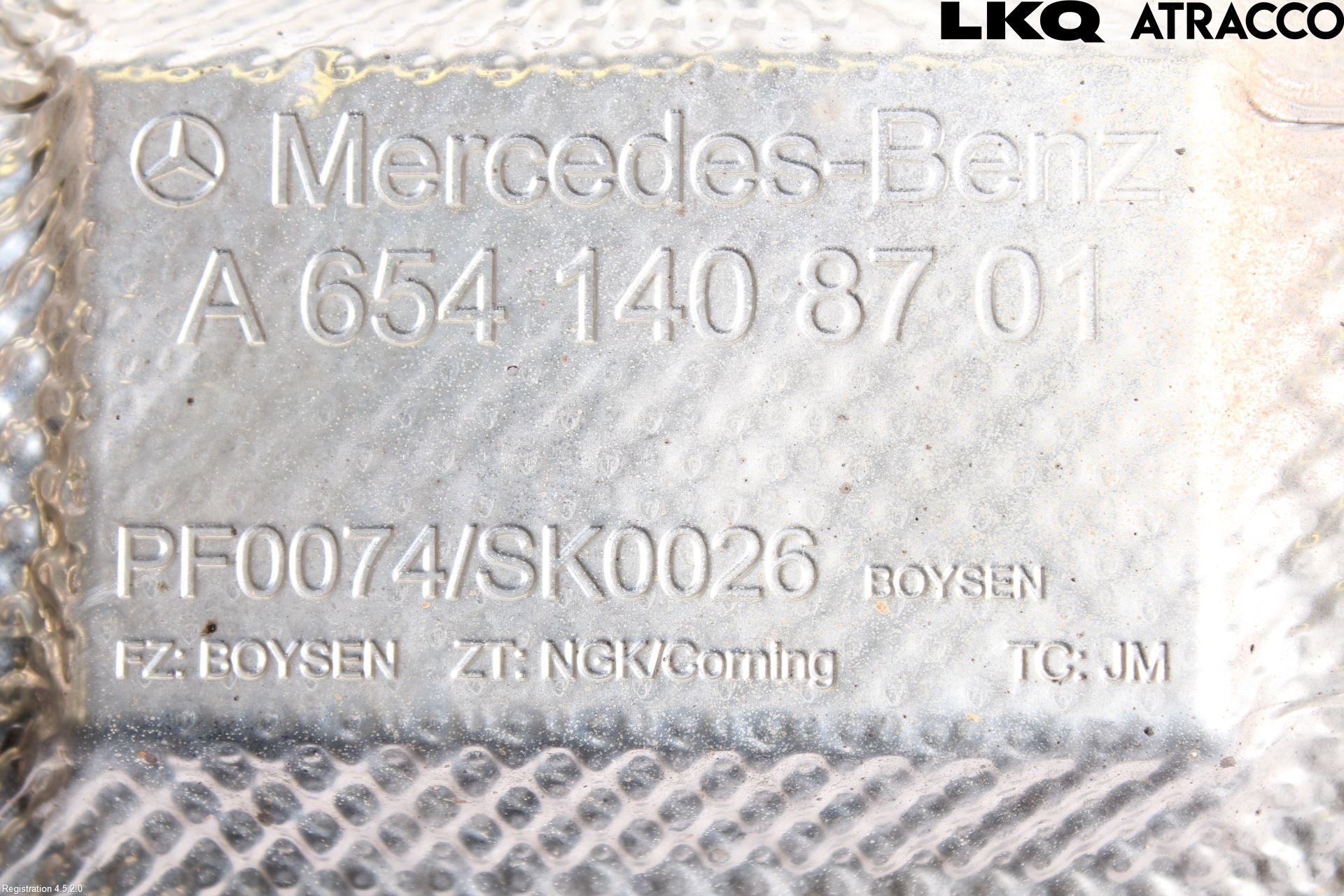 Mercedes-Benz MB CLA-KLASS (C118/X118) 19- Eksos Partikketfilter