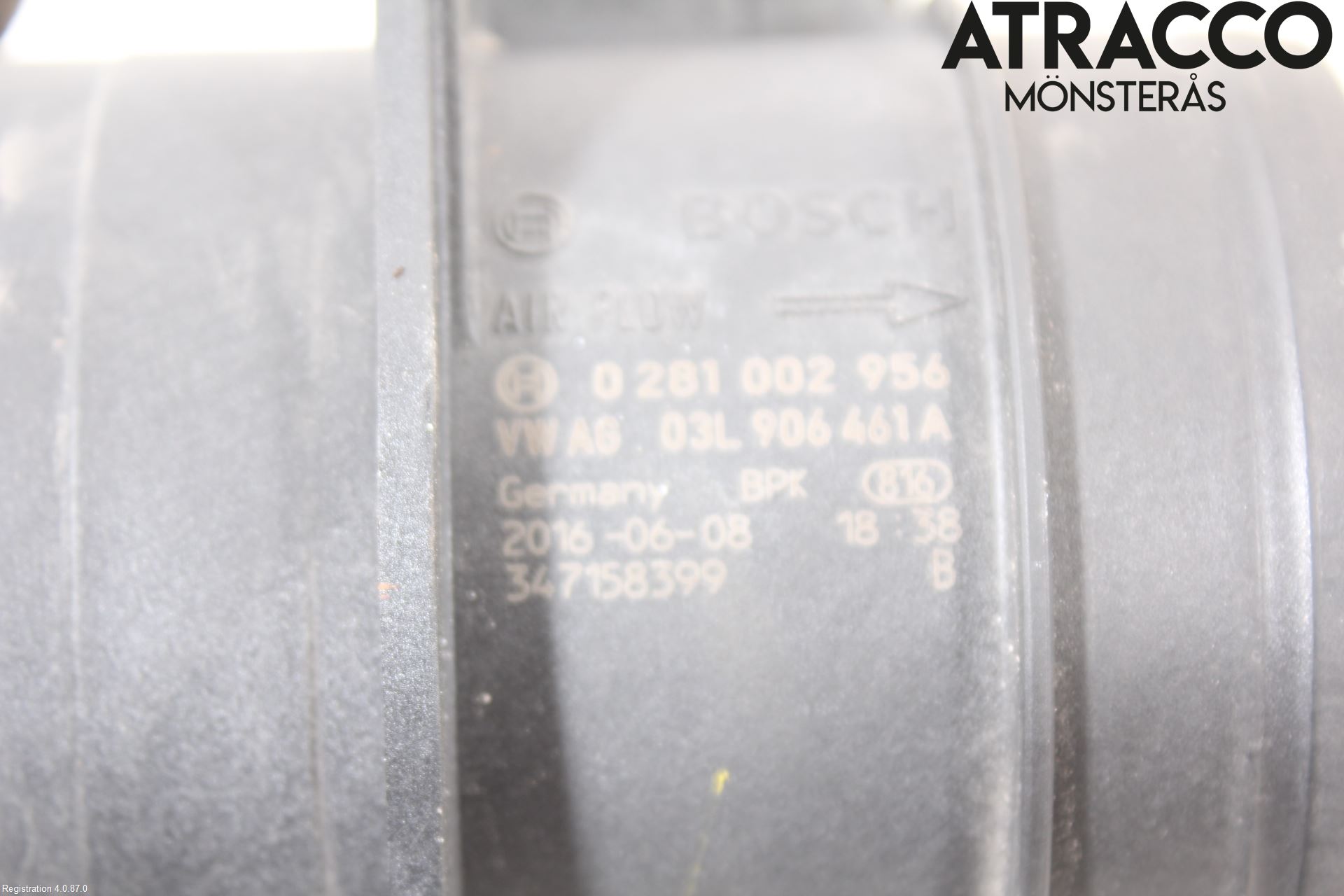 Audi A4/S4 B9 16-19 Inns Luftmassemåler