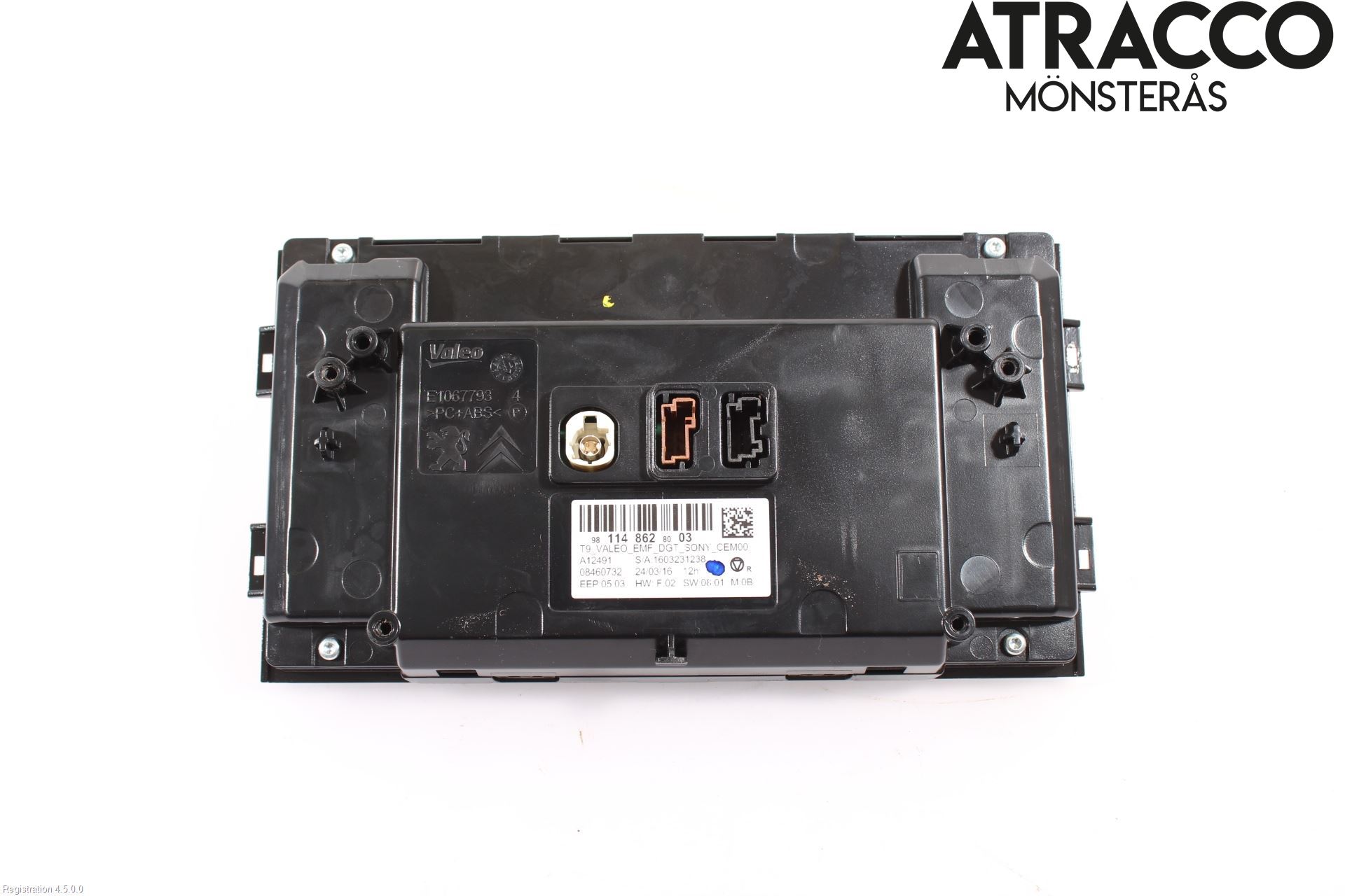 Peugeot 308 14-21 Multifunktionsdisplay