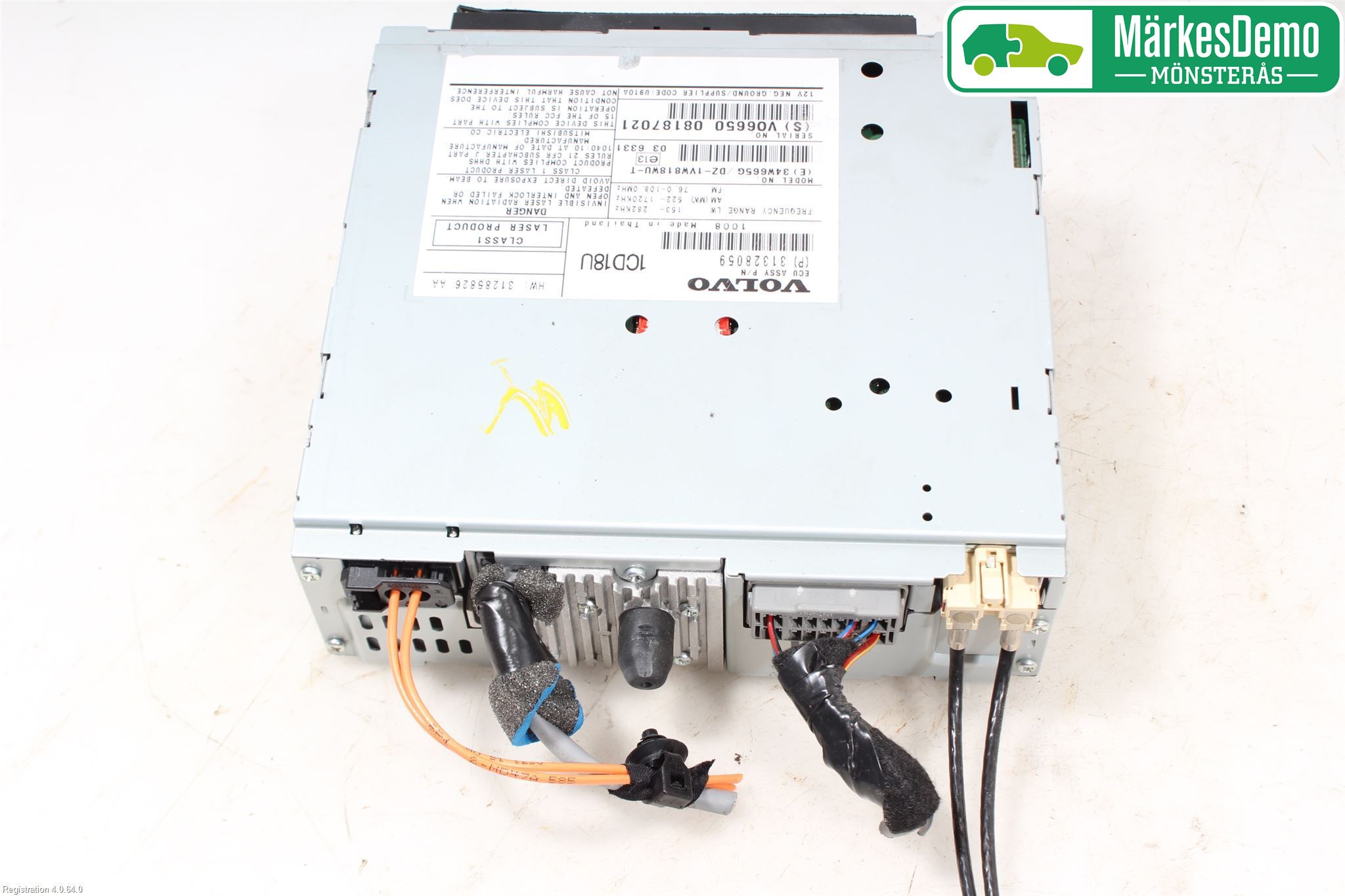 Volvo V50 08-12 Stereo Radio