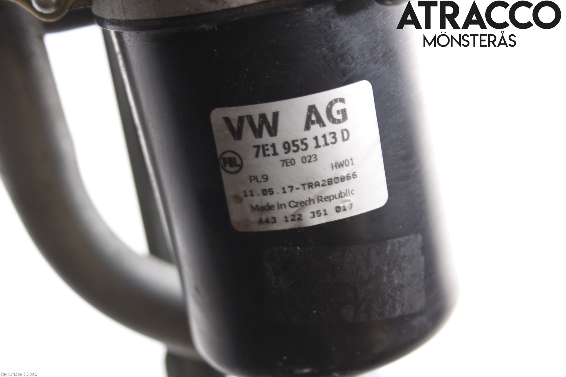 Volkswagen VW TRANSP/CARAVELLE (T6) 16-22 Viskermotor Frontrute