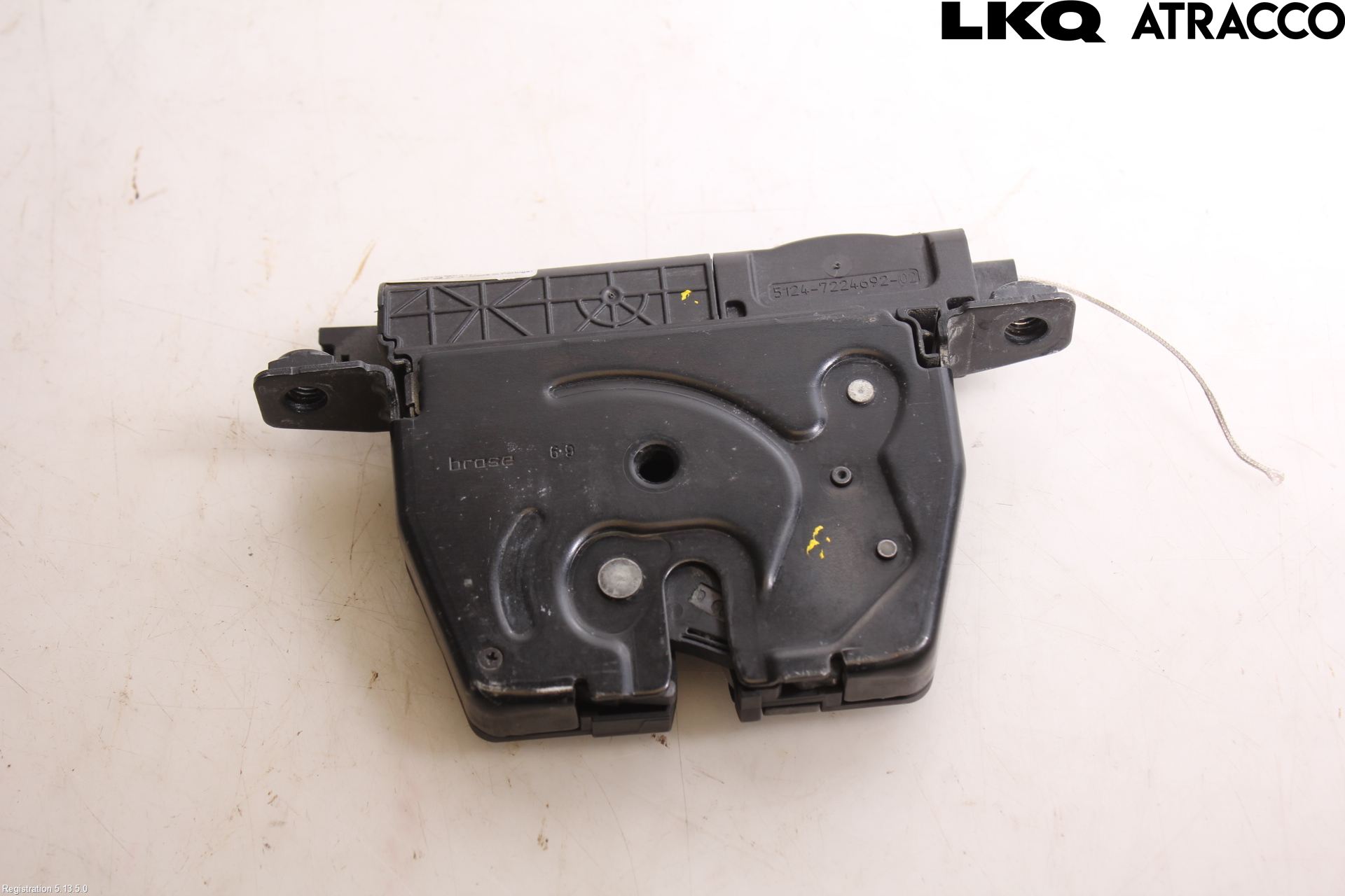 BMW 3 F30/F31/F80 12-19 Bakluke-Lokk Låsekasse