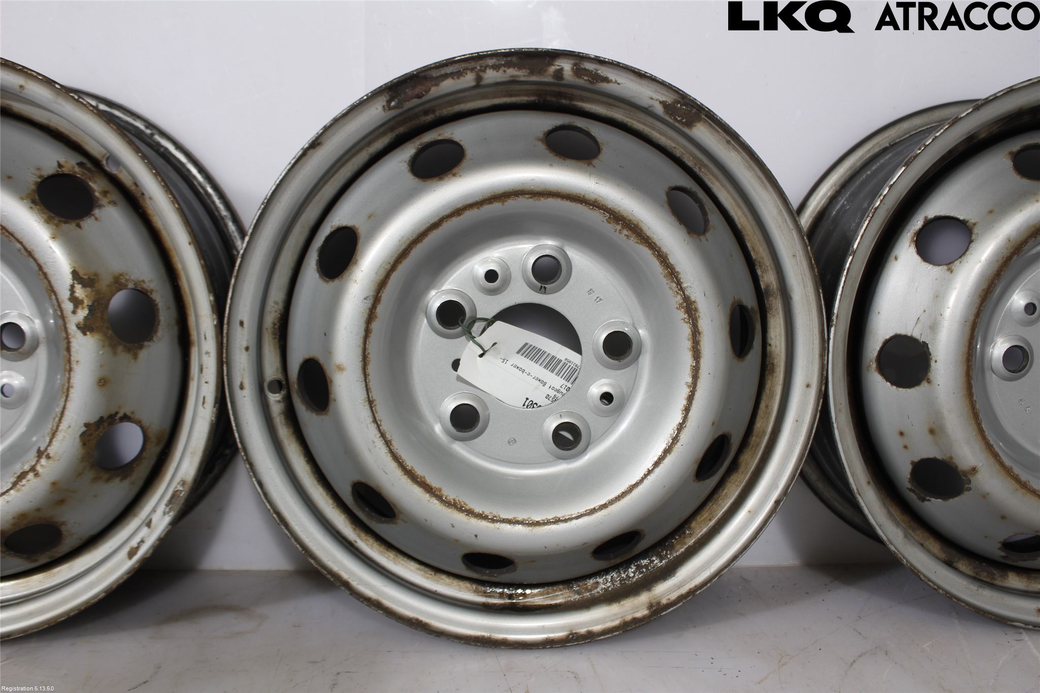 Peugeot BOXER/E-BOXER 15- Felg Stål Sett 4Stk