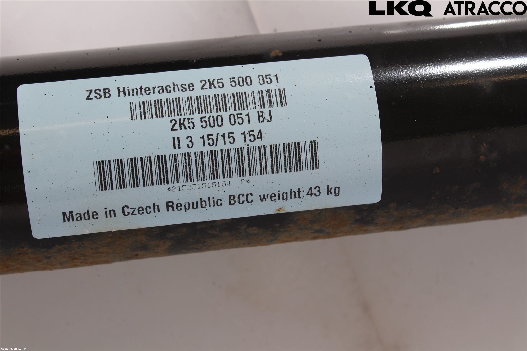 Volkswagen VW CADDY 11-15 Bakaksel