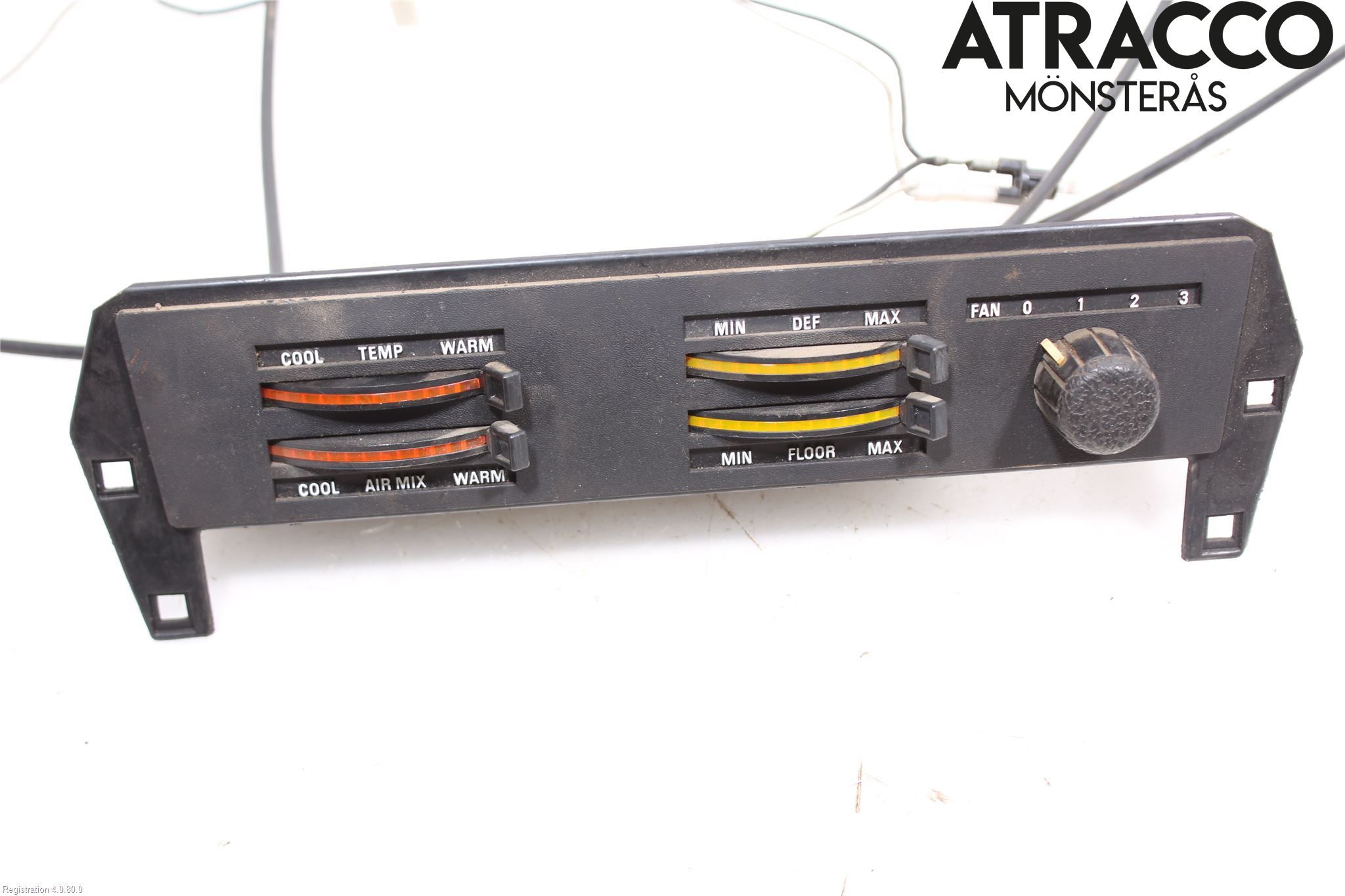 Volvo 240 81-87 Varmeapparat Panel(Regulering)