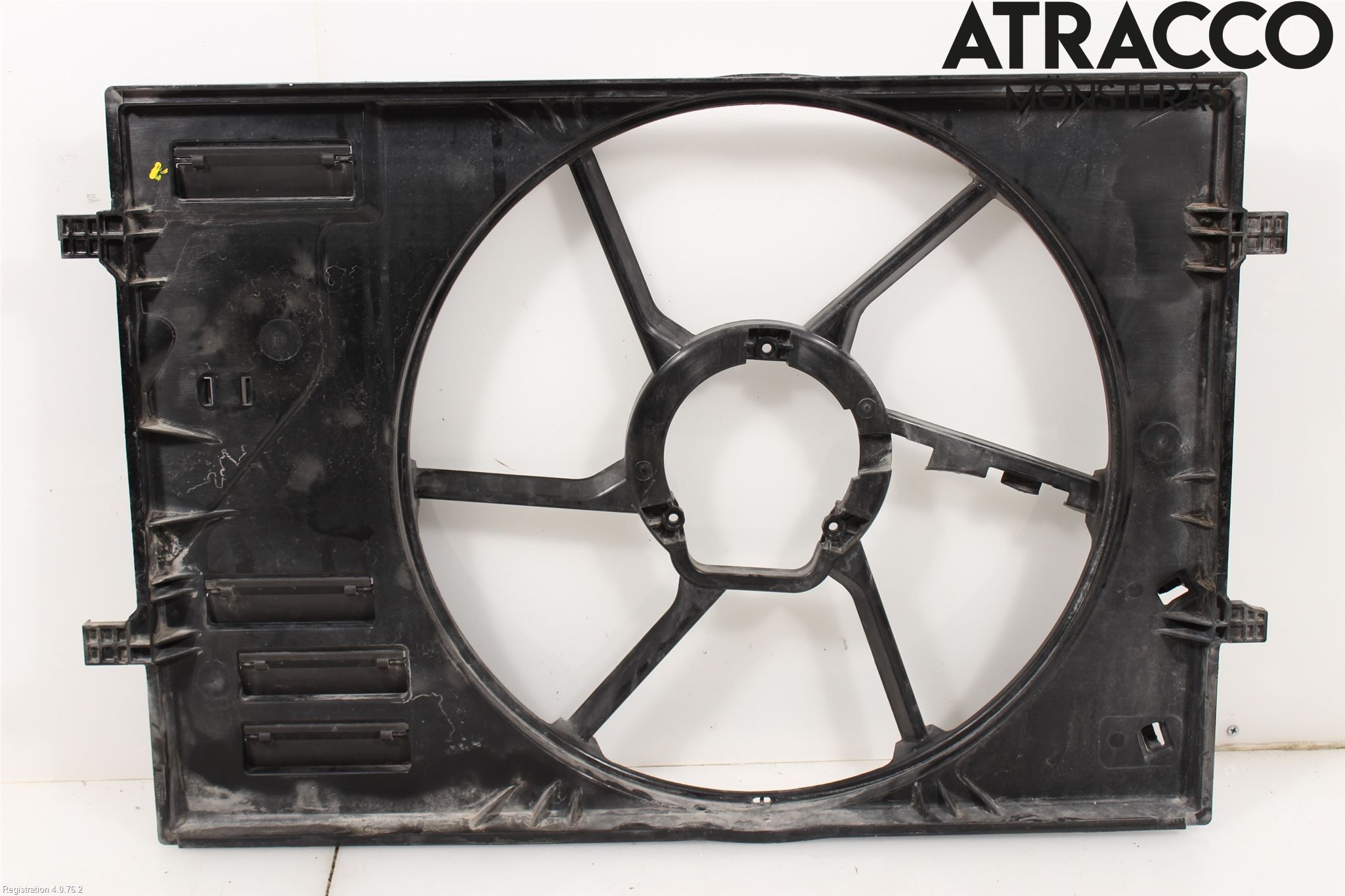 Volkswagen VW GOLF / E-GOLF VII 13-20 Kjølevifte-Radiator Hus-Kåpe