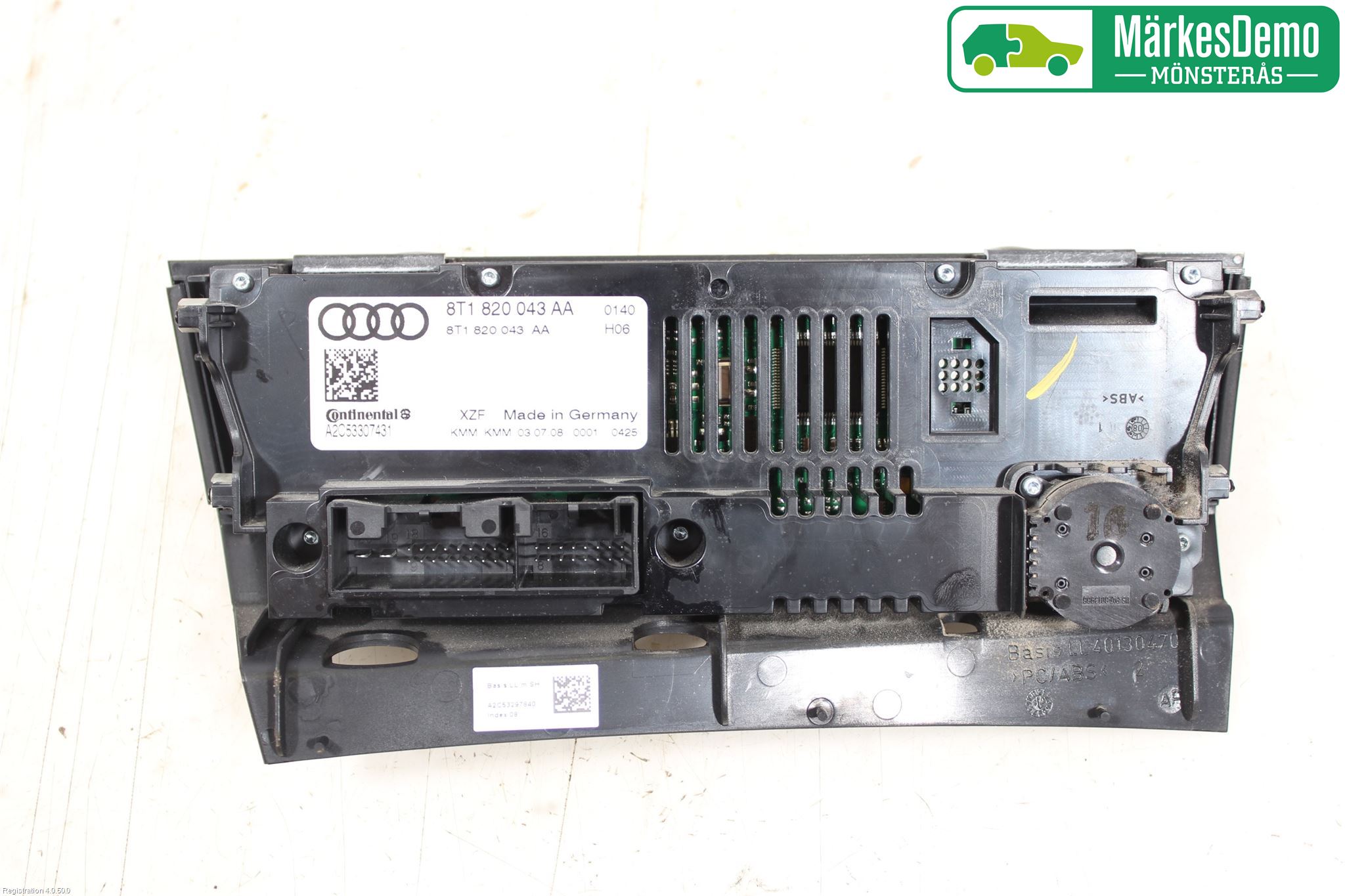 Audi A4/S4 08-11 Varme Ac Betjening-Display