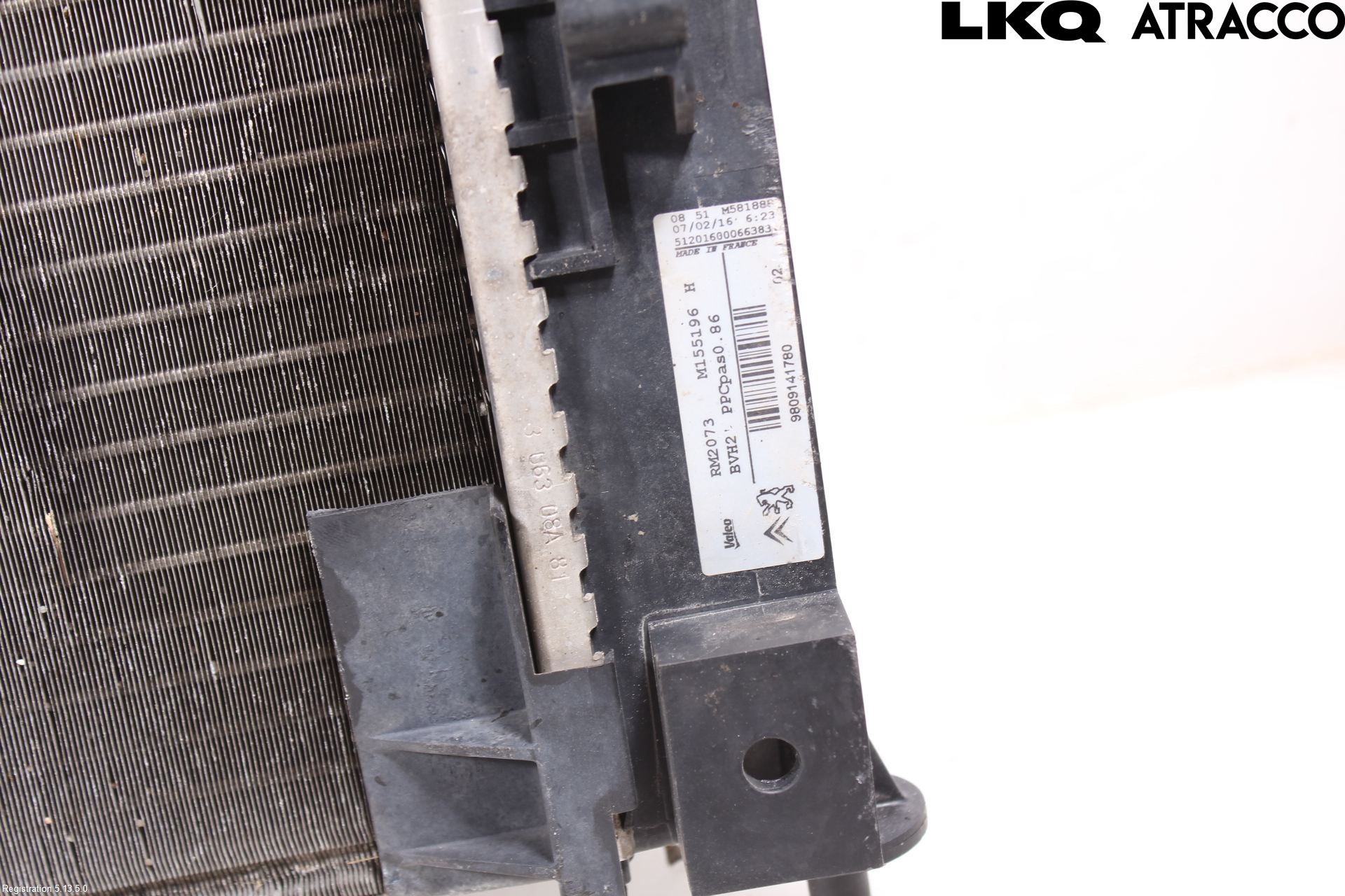 Peugeot 308 14-21 Radiator Manuell