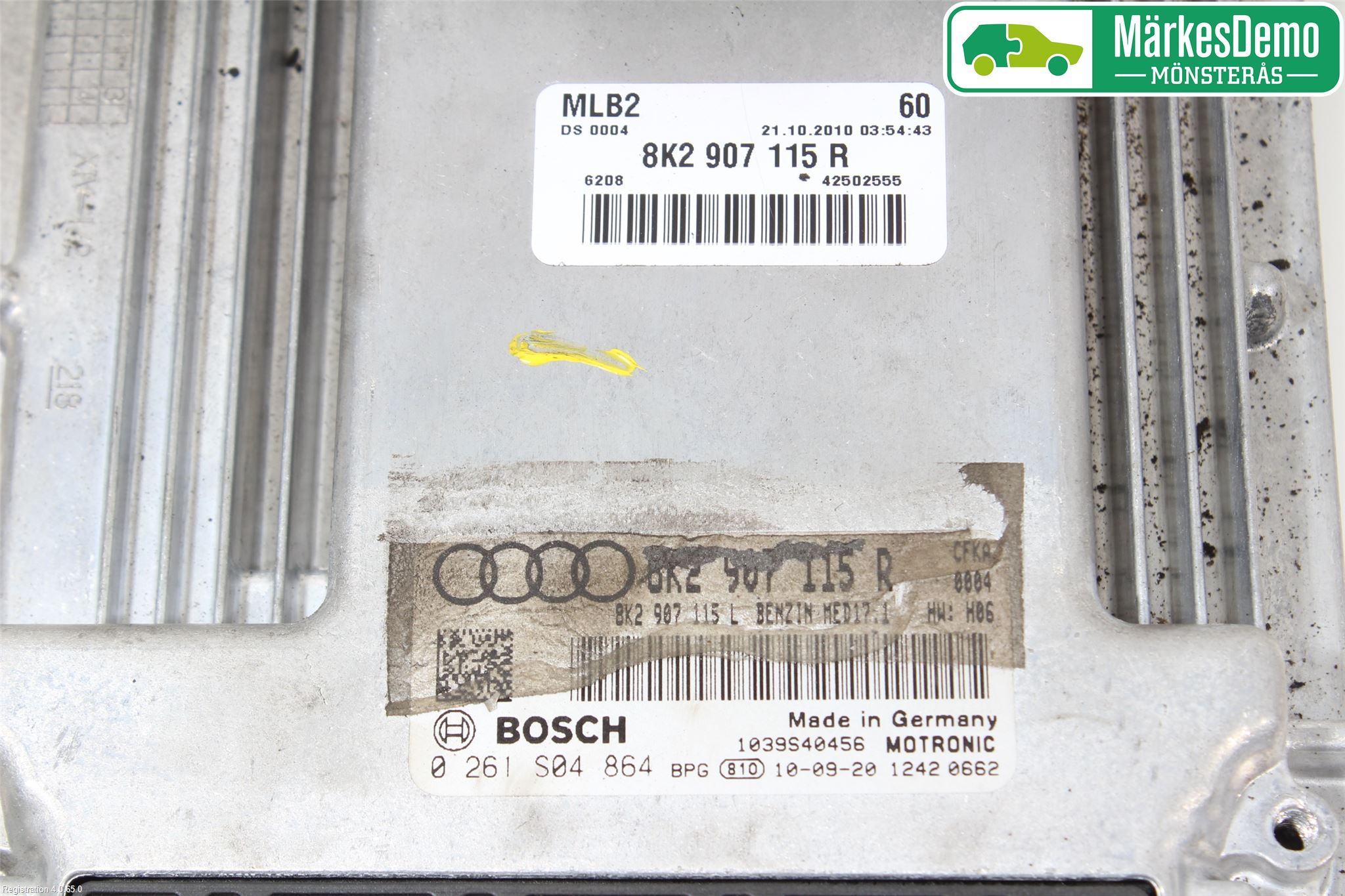 Audi A4/S4 08-11 Styreenhet Innsprøytning