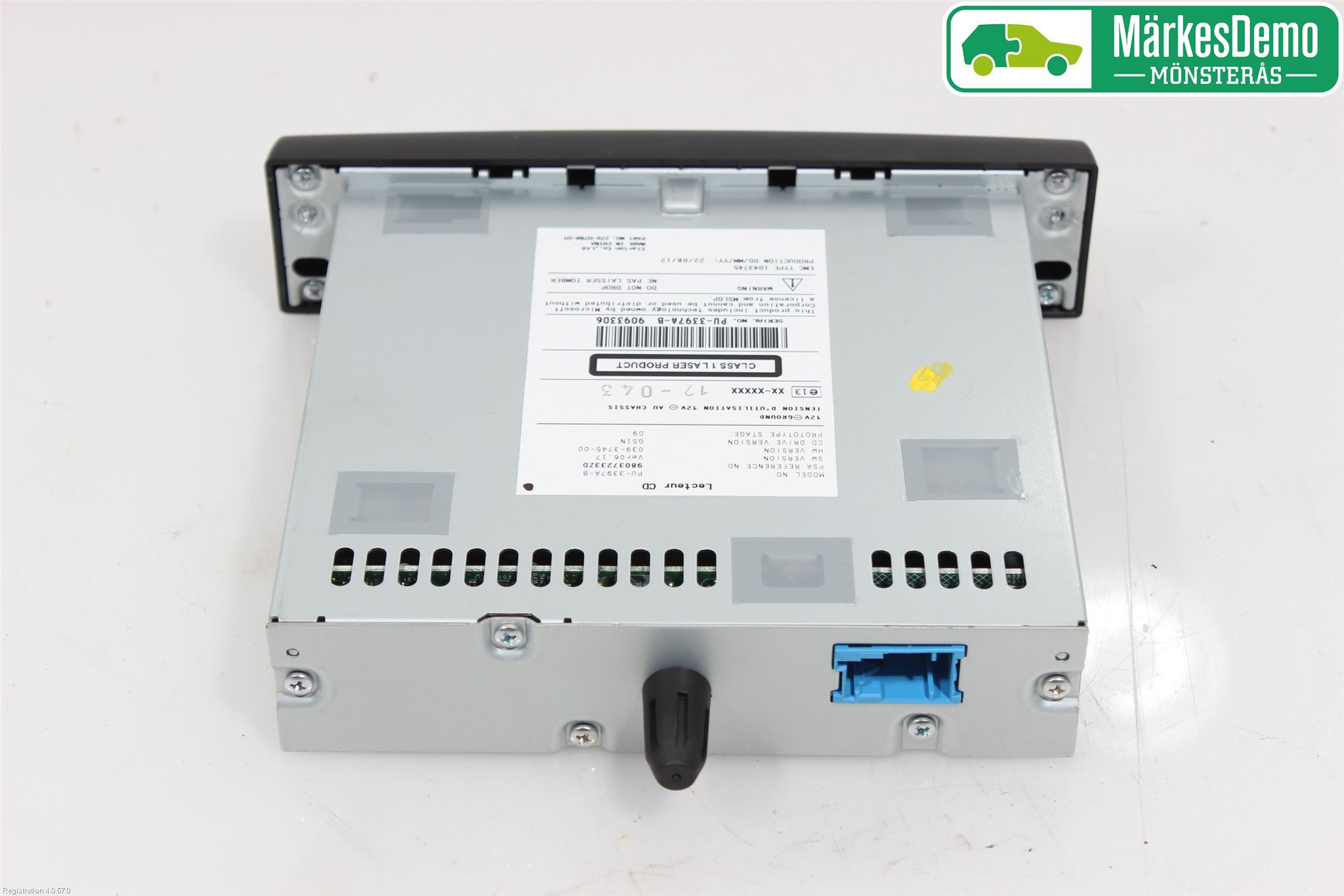 Peugeot 2008 13-20 Stereo Radio Med Cd