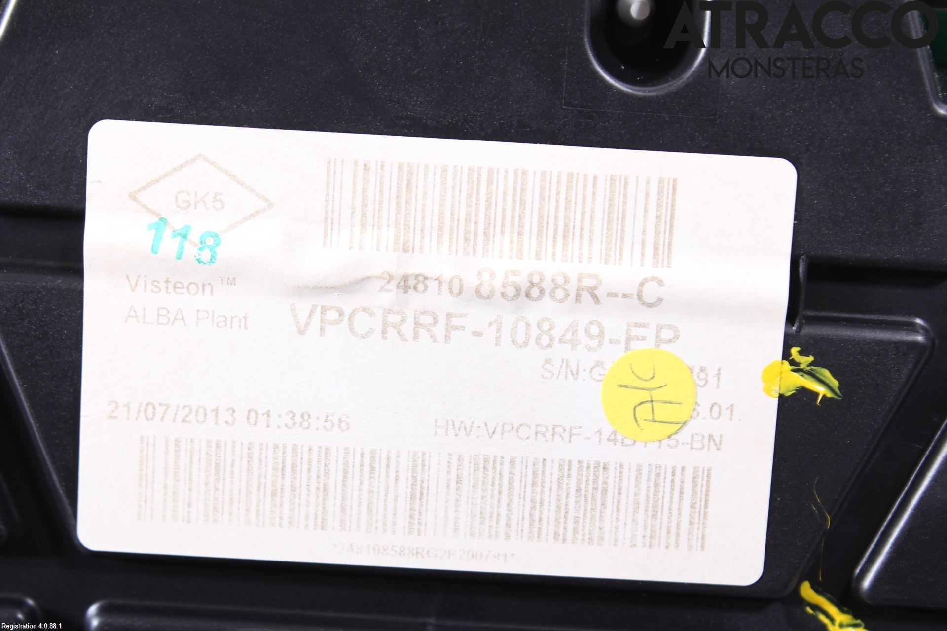Renault CLIO IV 12-16 Instr Kombinert