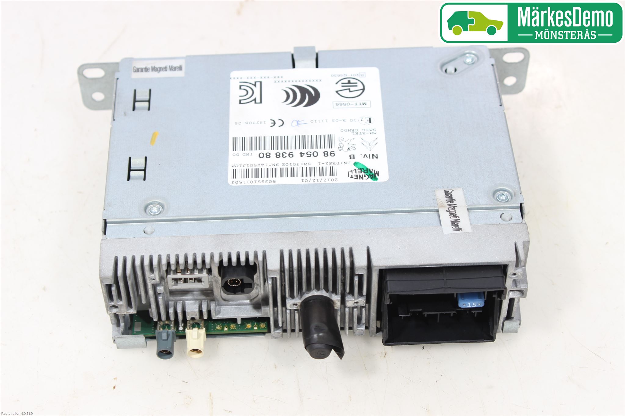 Peugeot 208 12-15 Stereo Radio