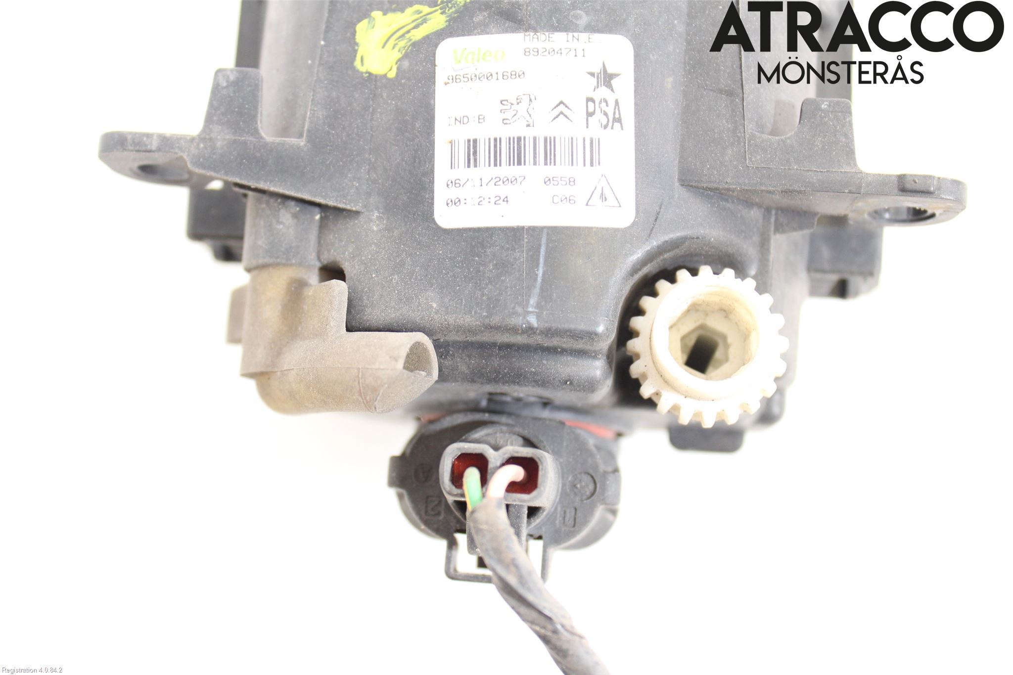 Citroen C4 GRAND PICASSO 07-13 Frontlykt-Kurve-Tåkelys