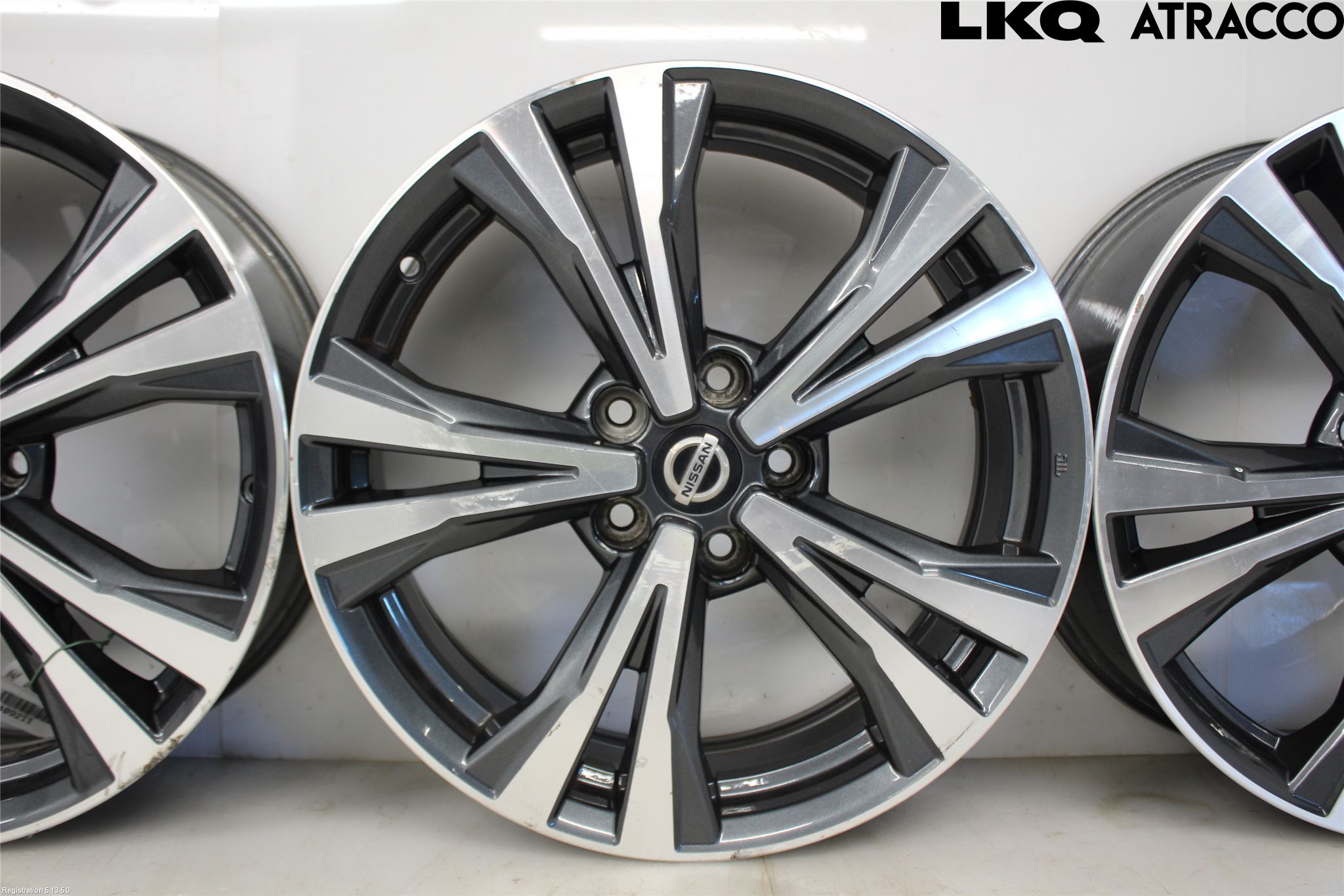 Nissan QASHQAI 17-21 Felg Aluminium Sett 4Stk