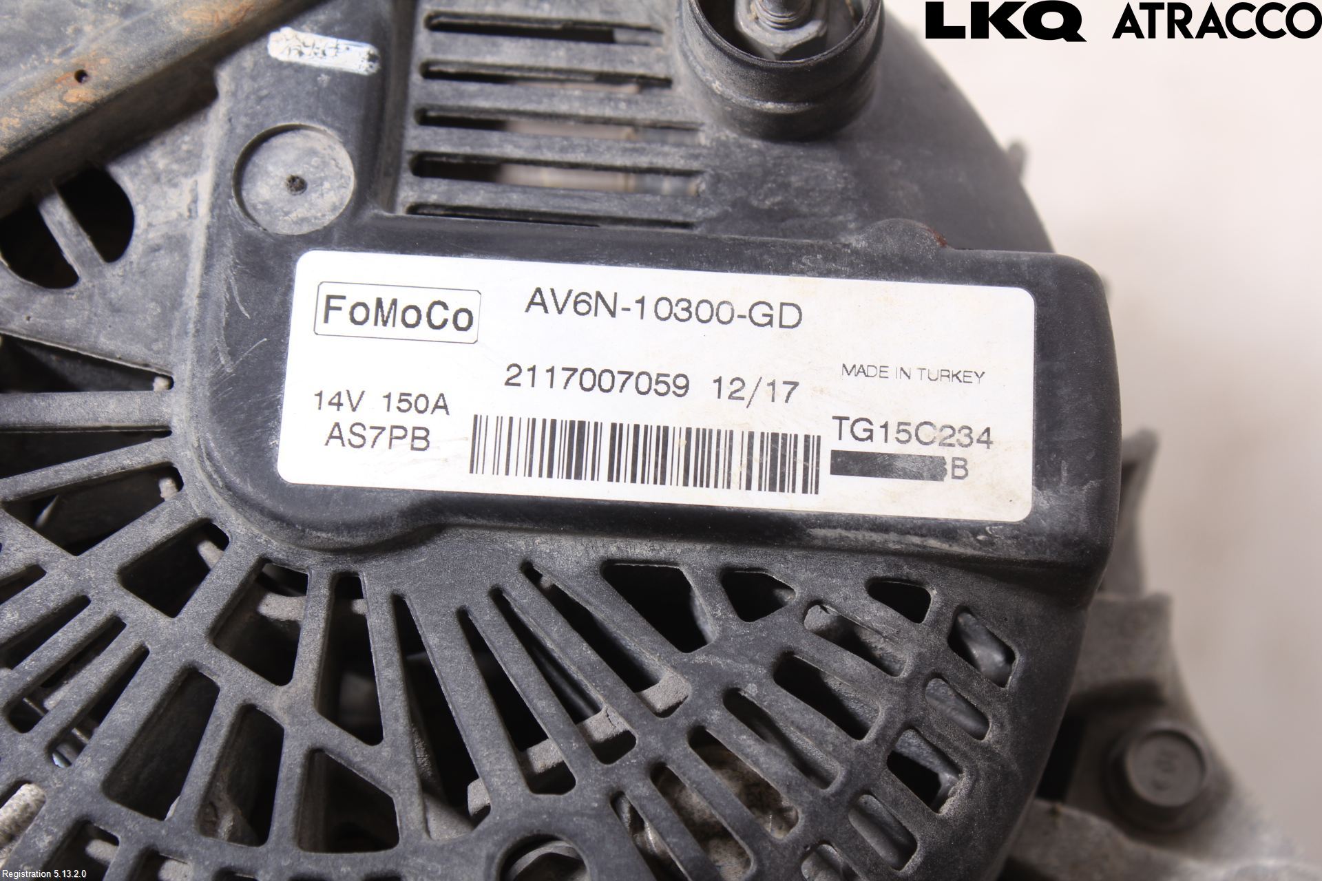Ford TRANSIT/TOURNEO COURIER 13-23 Dynamo