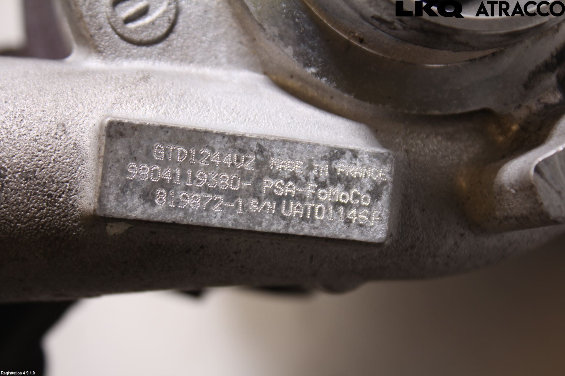 Peugeot 308 14-21 Turboaggregat