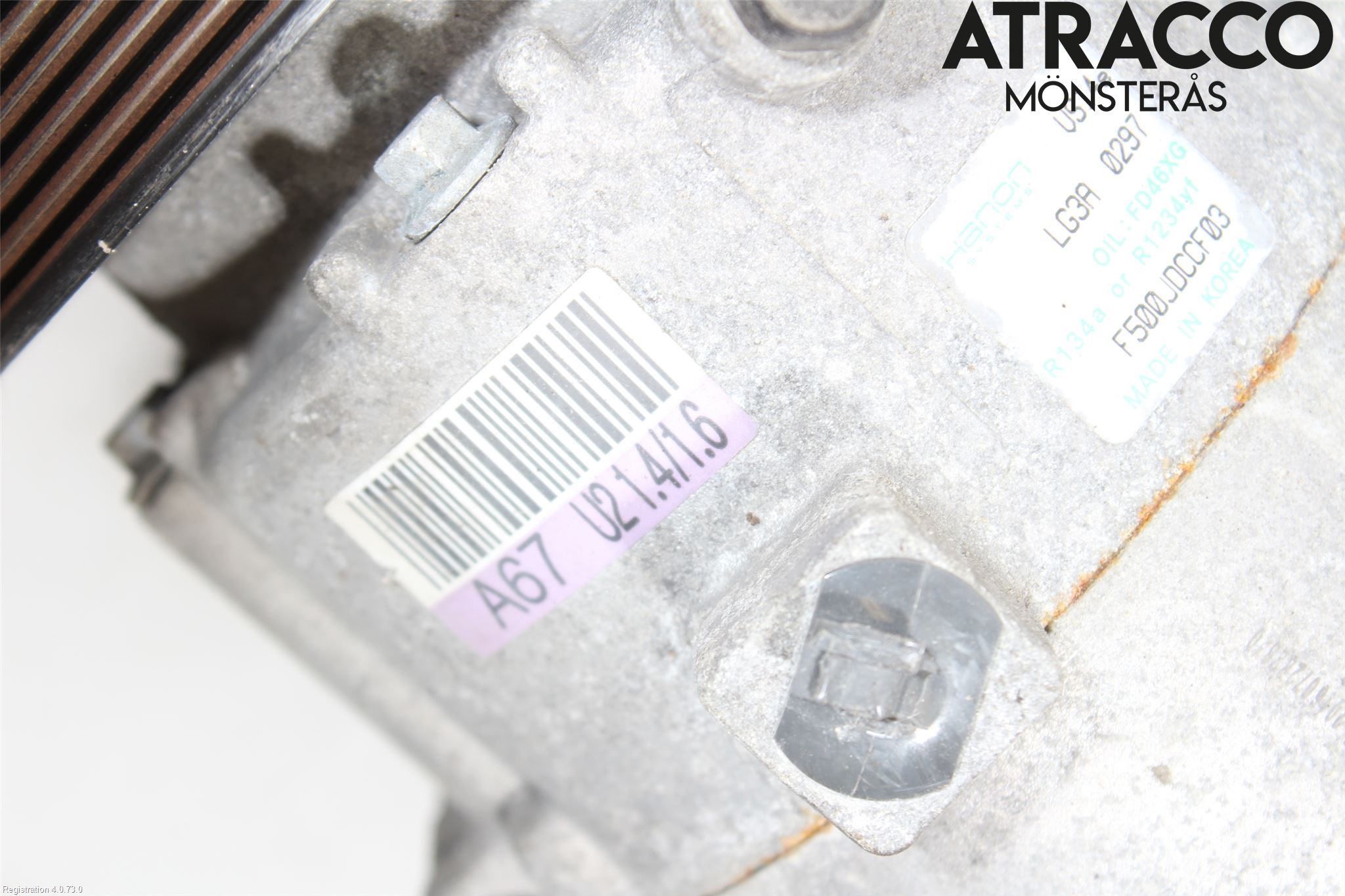 Kia CEED 12-18 Varme Ac Kompressor