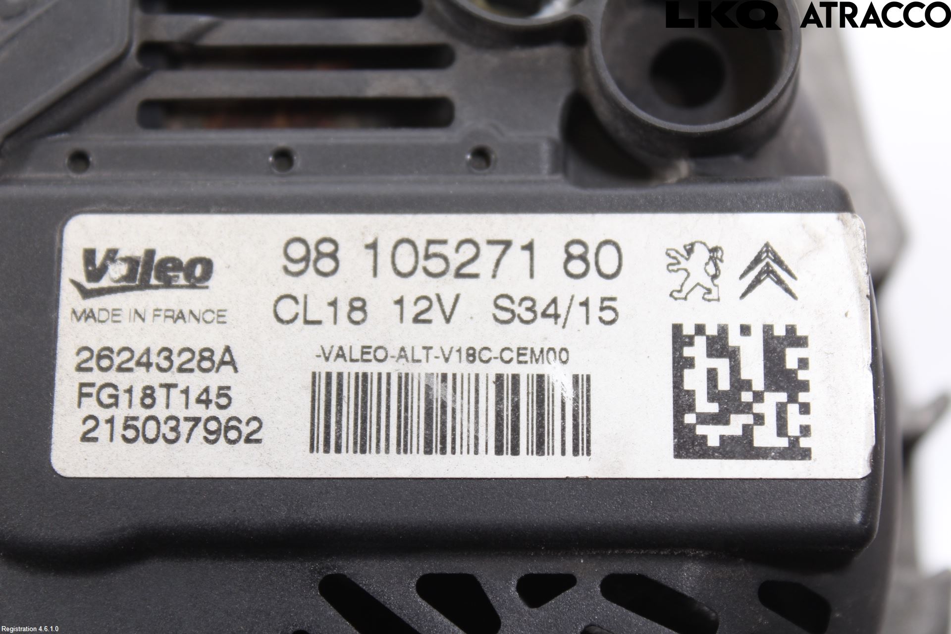 Peugeot PARTNER 16-18 Dynamo
