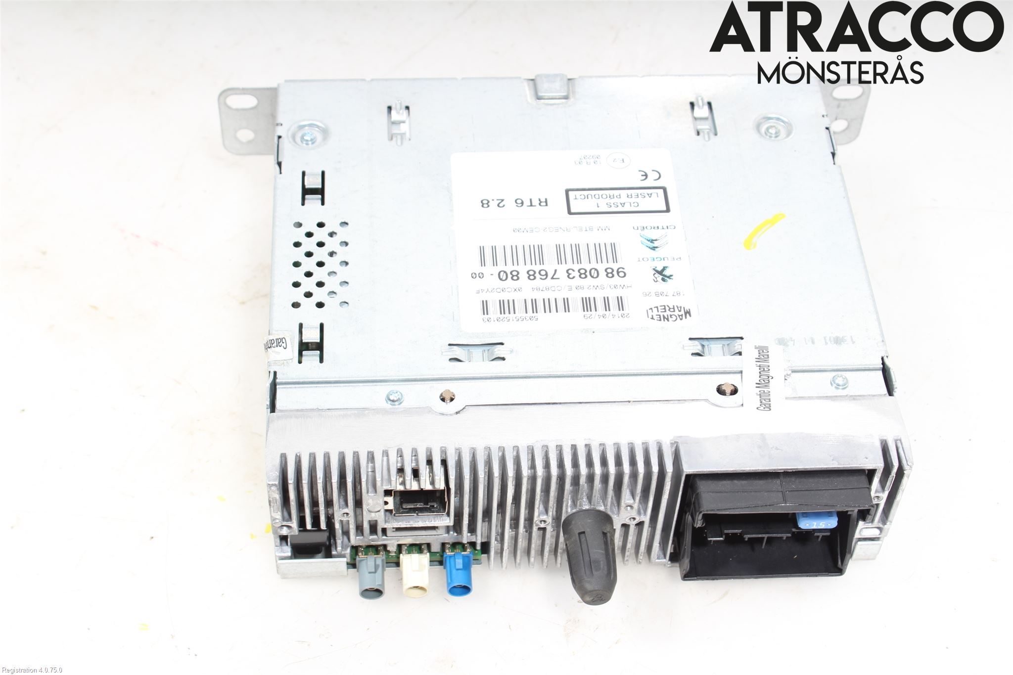 Citroen C4 II 11-18 Stereo Radio Med Cd