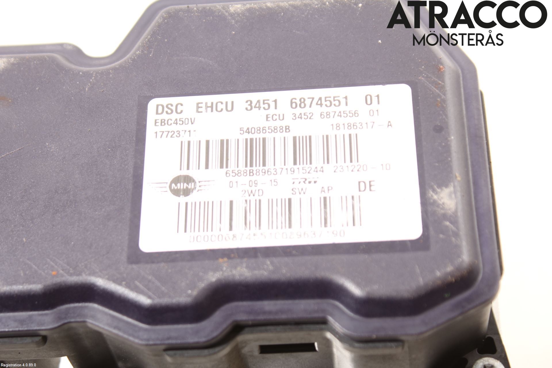 Mini COUNTRYMAN R60 11-16 Abs Hydraulikkaggregat